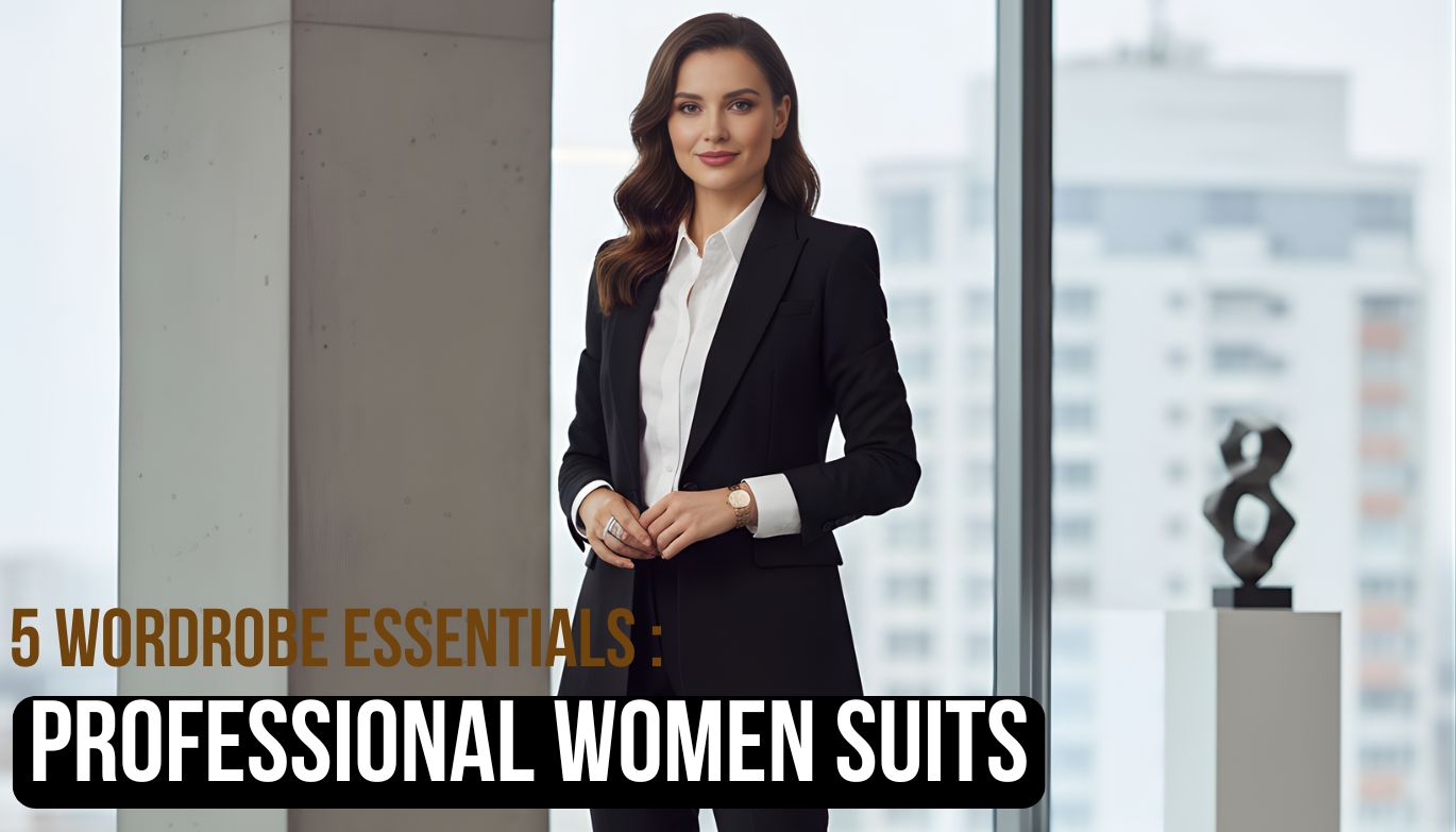 5 Essential Women Suits Every Professional Wardrobe Should Have