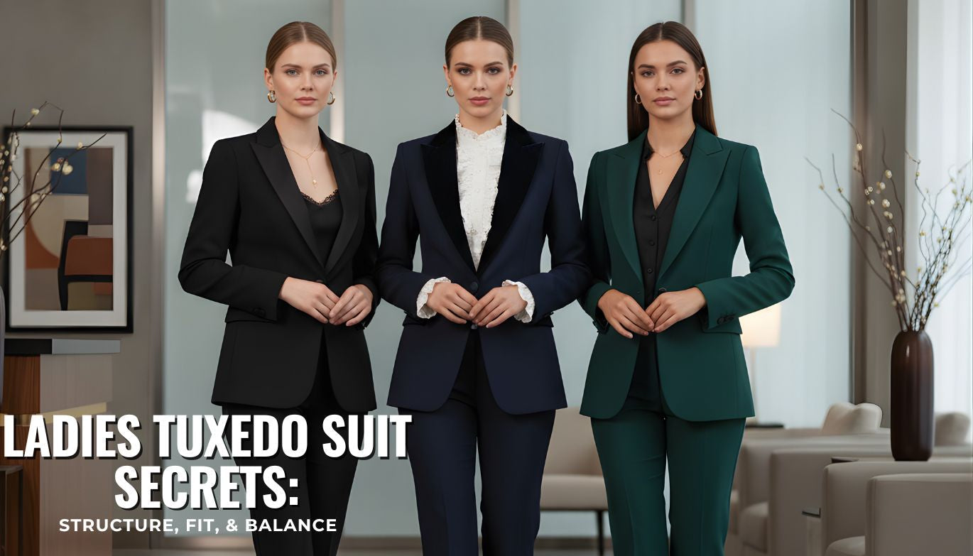 Ladies Tuxedo Suit Secrets: Structure, Fit, And Balance