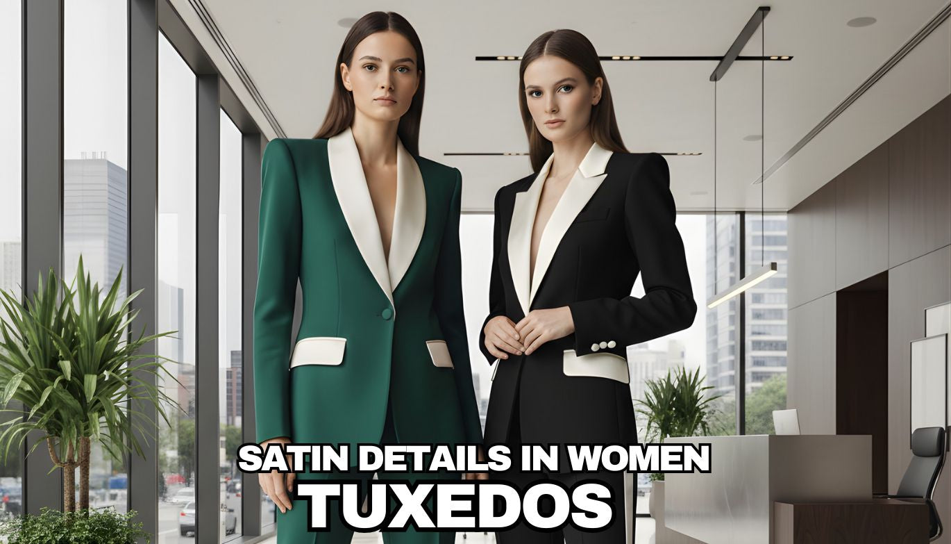 Satin Details In Women Tuxedos: Dos And Don’ts Guide