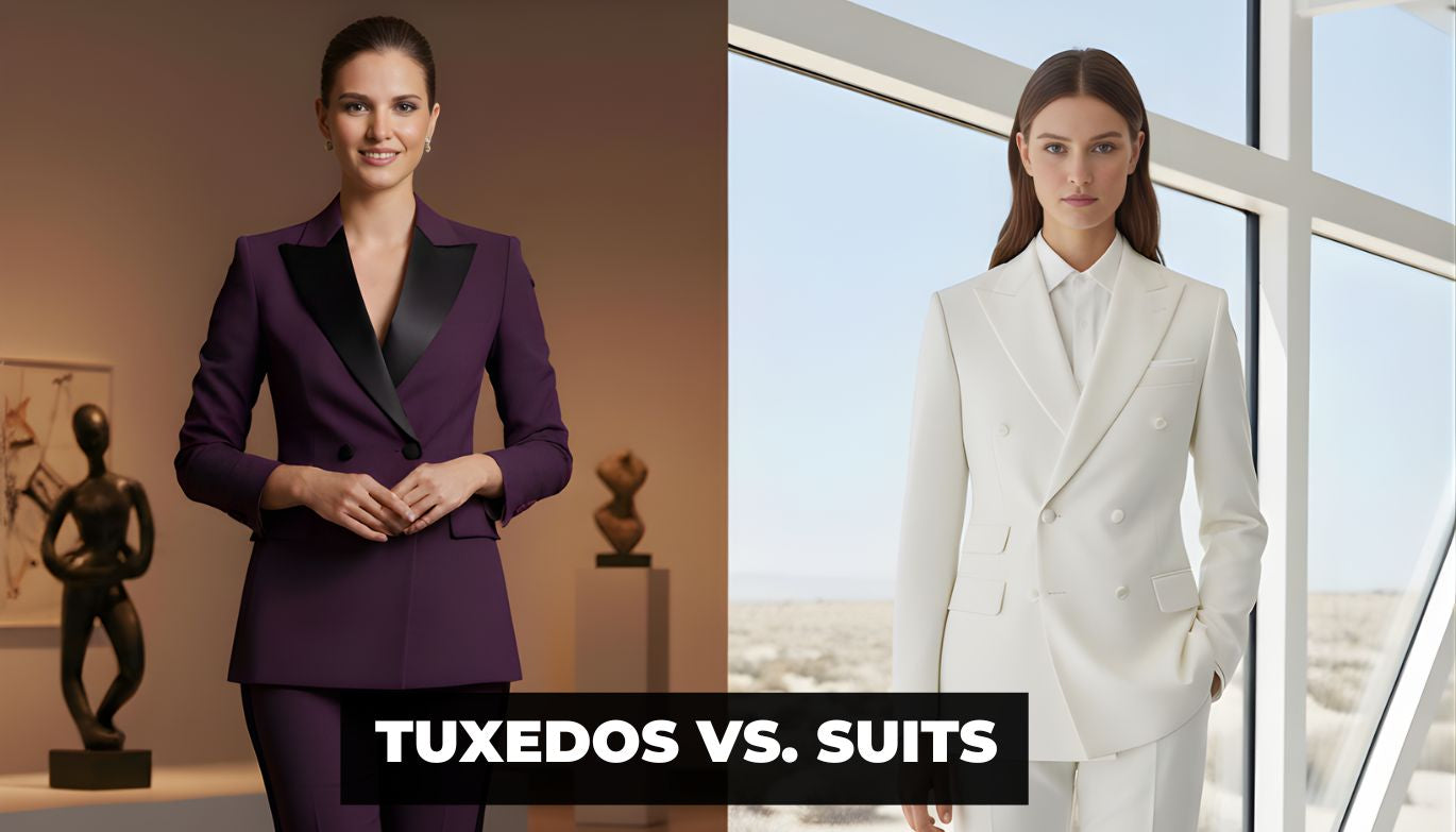 Women Tuxedos vs. Suits: Everything You Need to Know