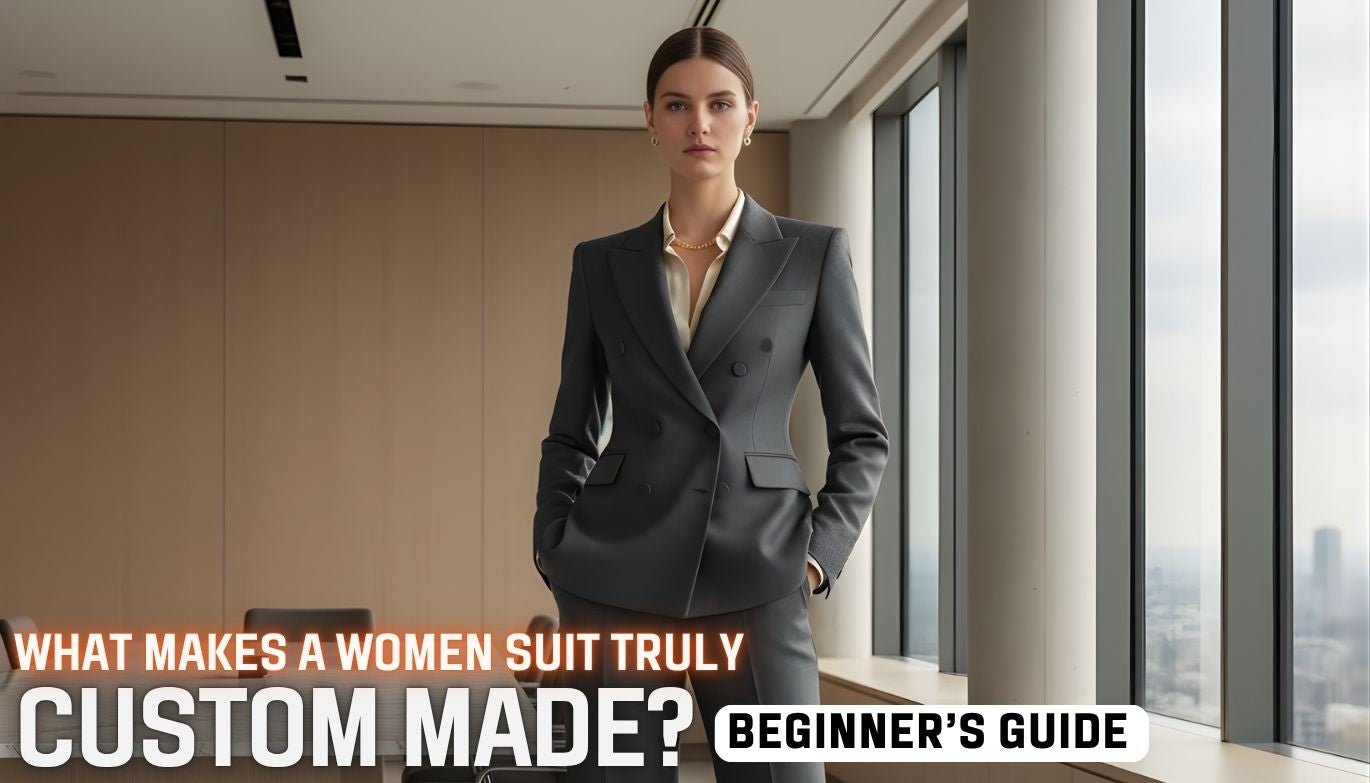 What Makes a Women Suit Truly Custom Made? A Beginner’s Guide
