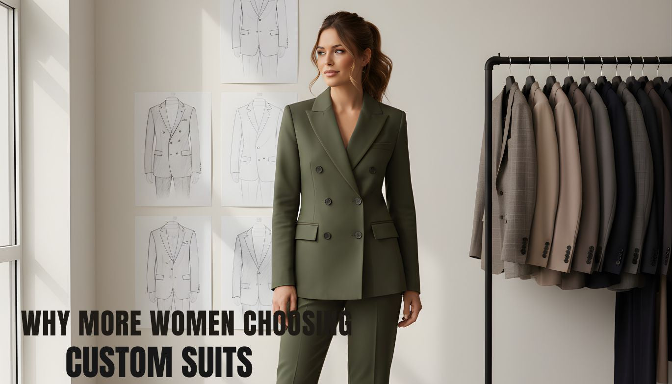 Why More Women Are Choosing Custom Over Ready to Wear Suits