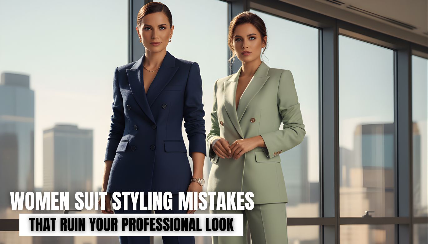 Women Suit Styling Mistakes That Can Ruin a Professional Look