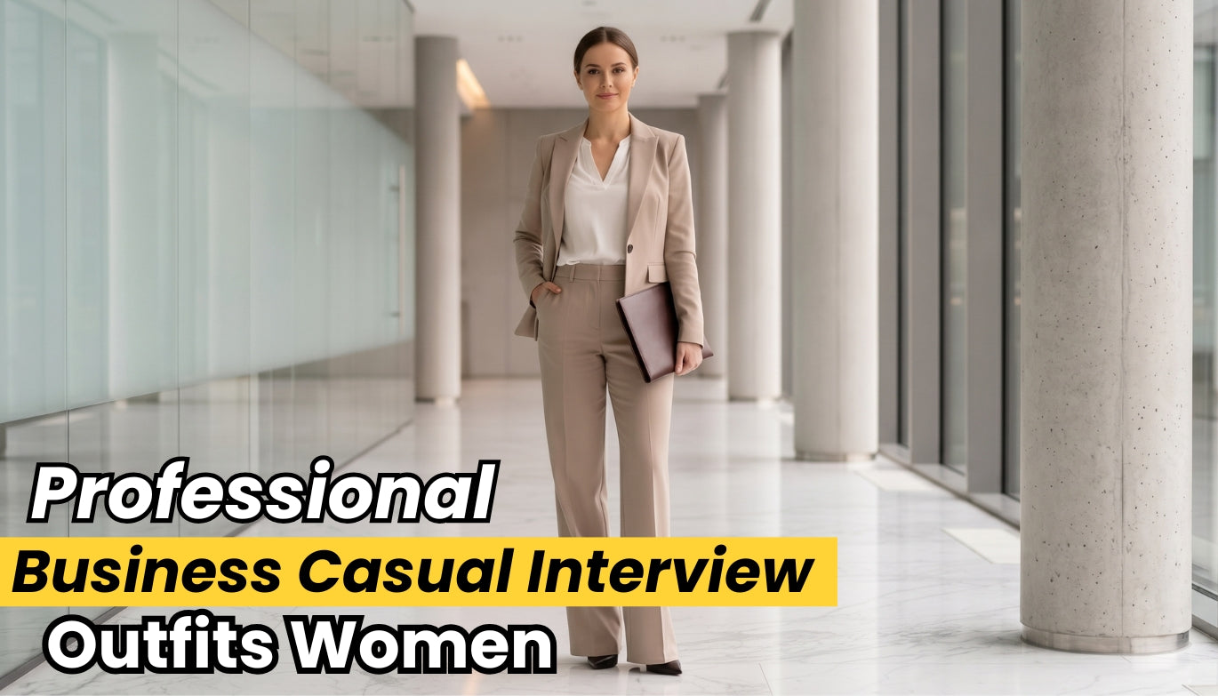 Professional Business Casual Interview Outfits for Women
