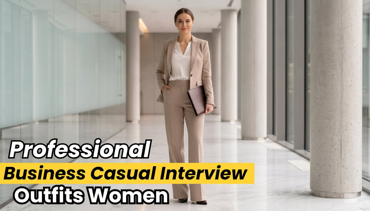 Professional Business Casual Interview Outfits for Women