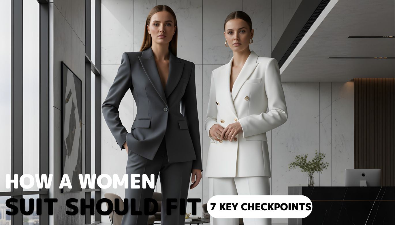 How to Know If a Women Suit Fits Perfectly — 7 Key Checkpoints