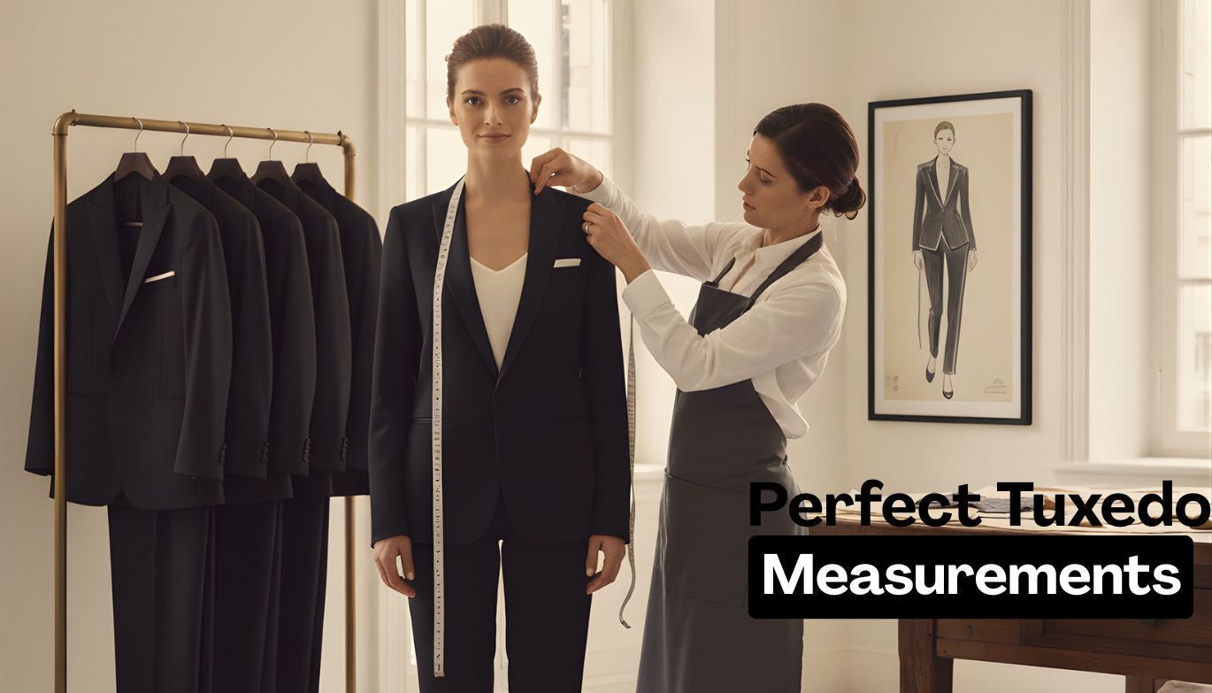 Tuxedo Measurements: How to Avoid the Most Common Women’s Fit Mistakes