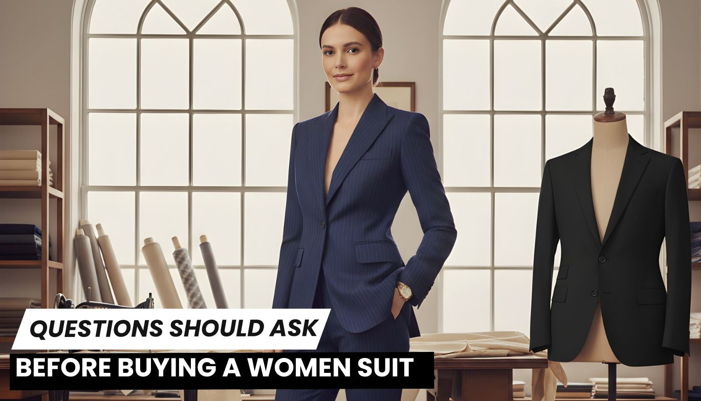 Questions Every Woman Should Ask Before Ordering a Custom Suit