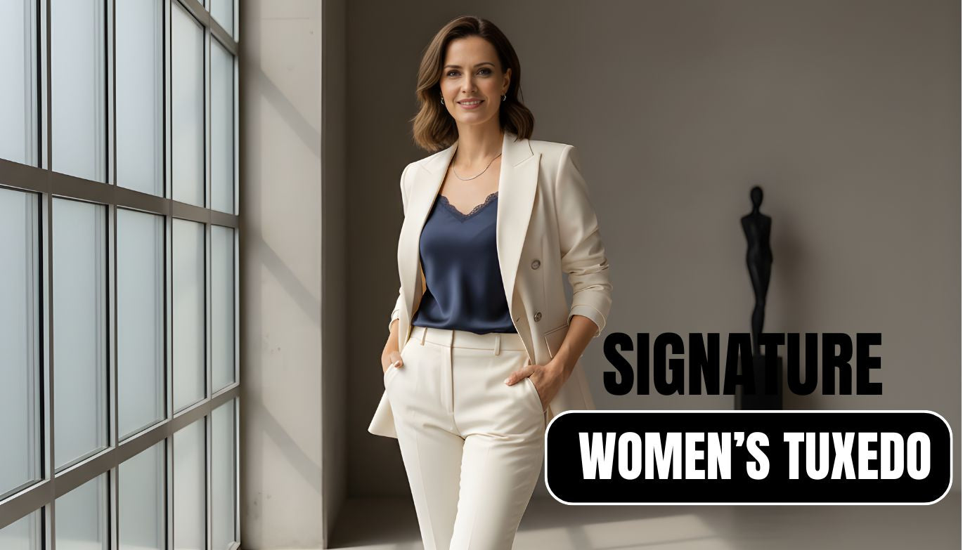 Women Formal Wear Made Simple: Why A Signature Tuxedo Is Essential