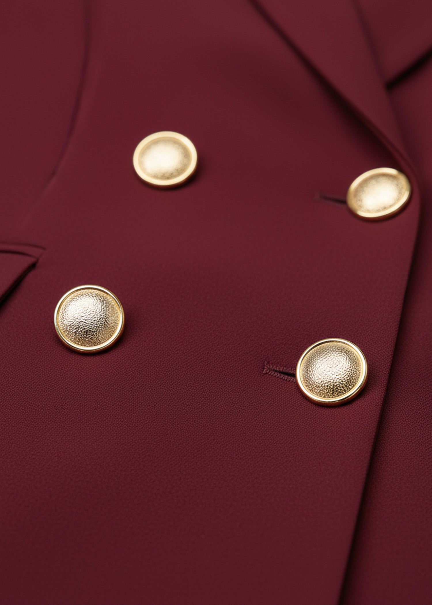 Maroon Double Breasted Suit