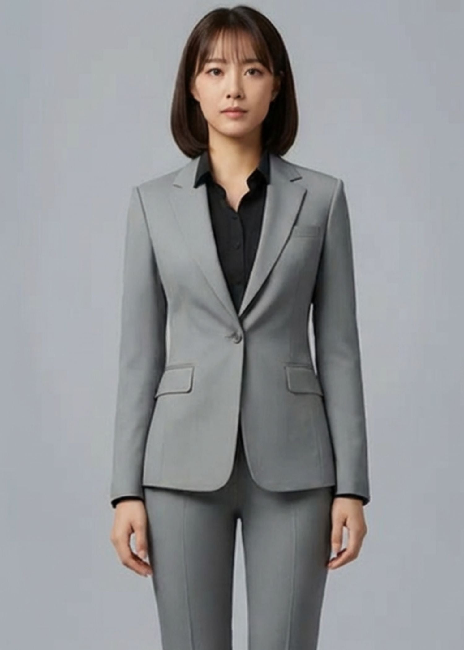 Light Grey Suit for Women