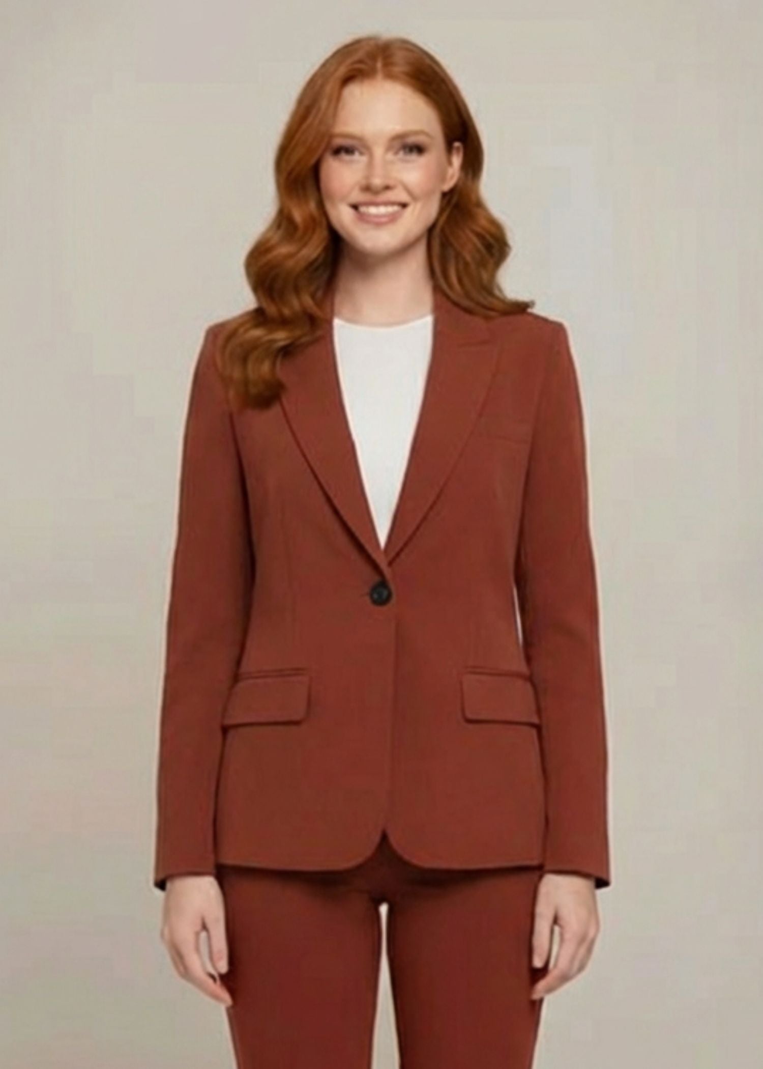 Brownish Red Suit