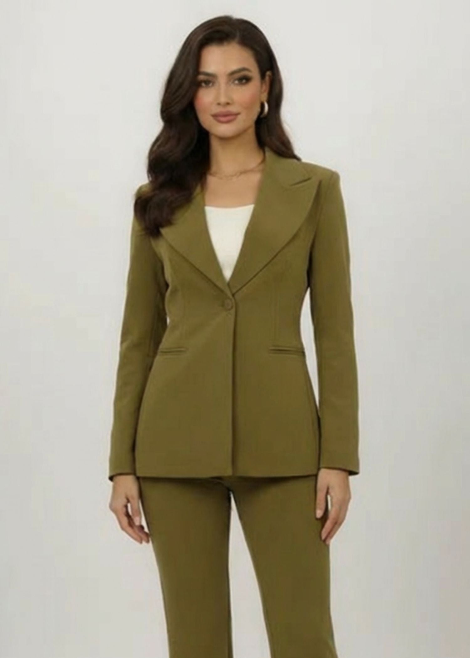 Olive Green Suit
