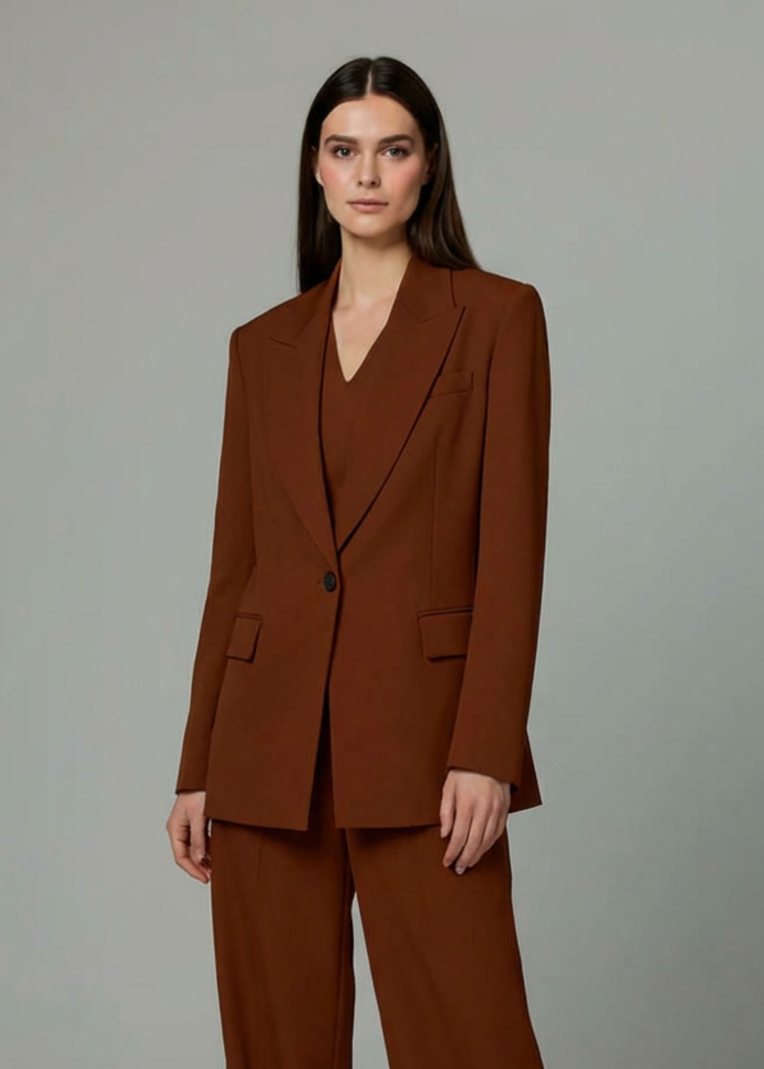 Chocolate Brown Women Suit