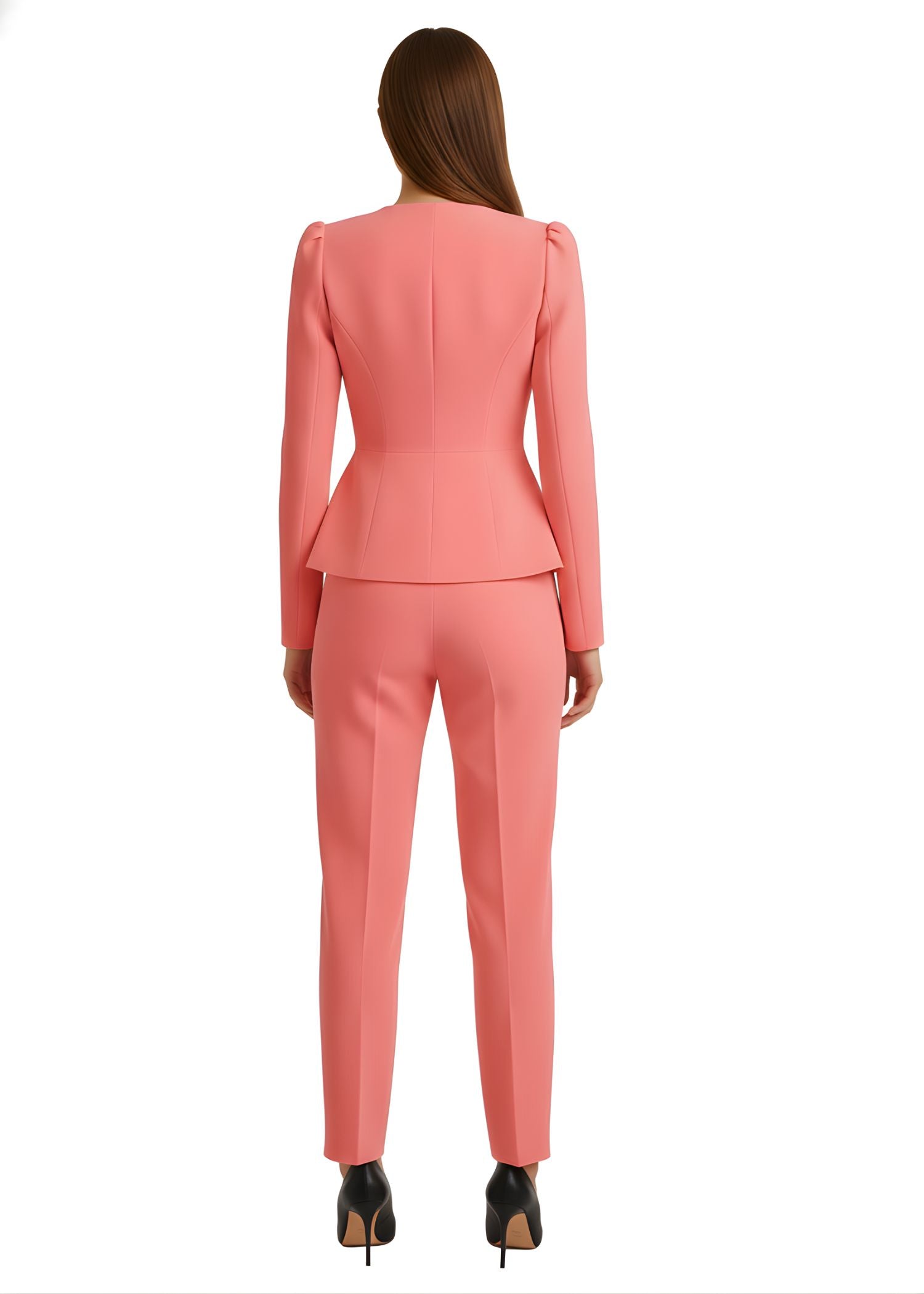 Coral Pink Suit for Women