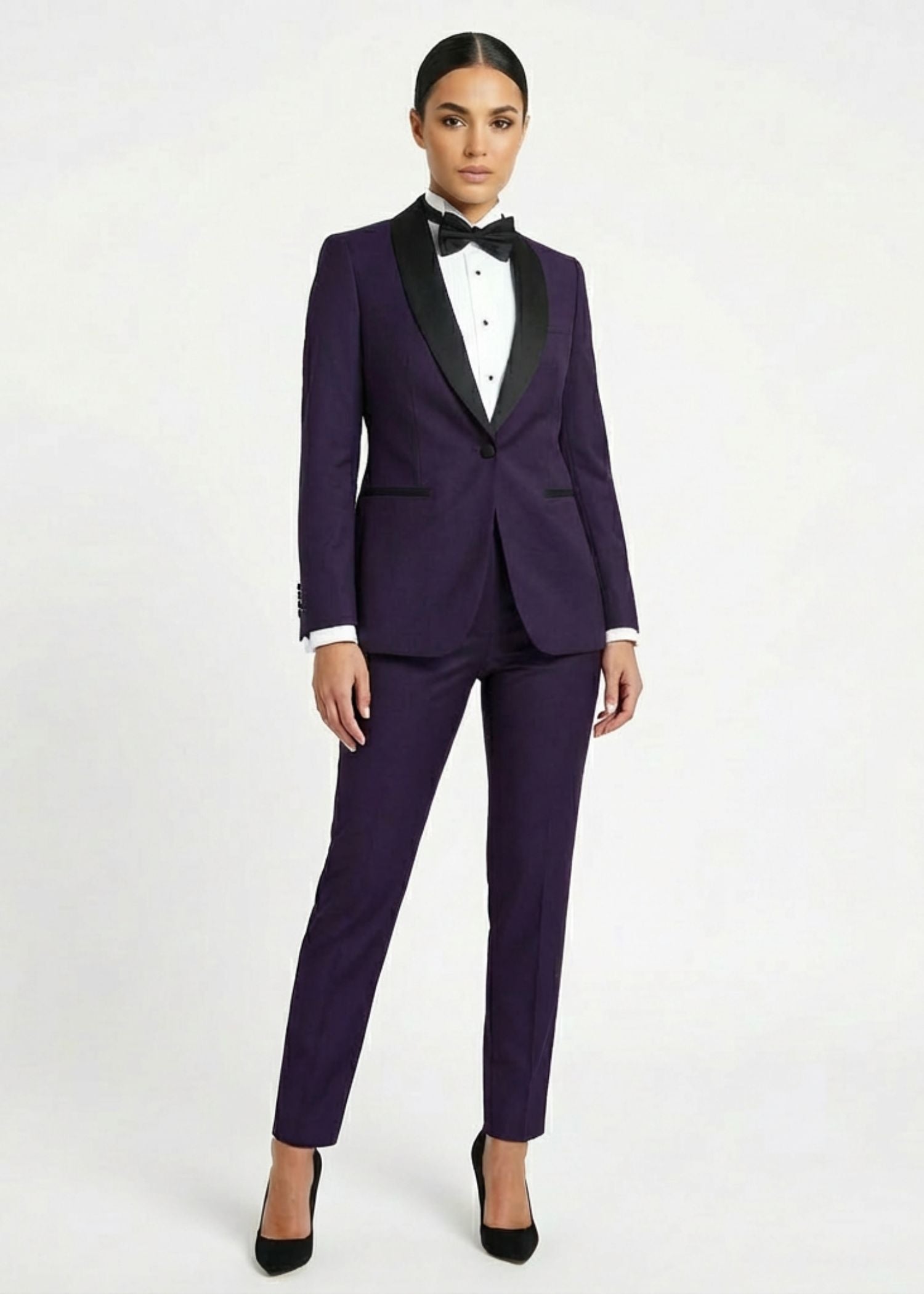 Midnight Purple Tuxedo