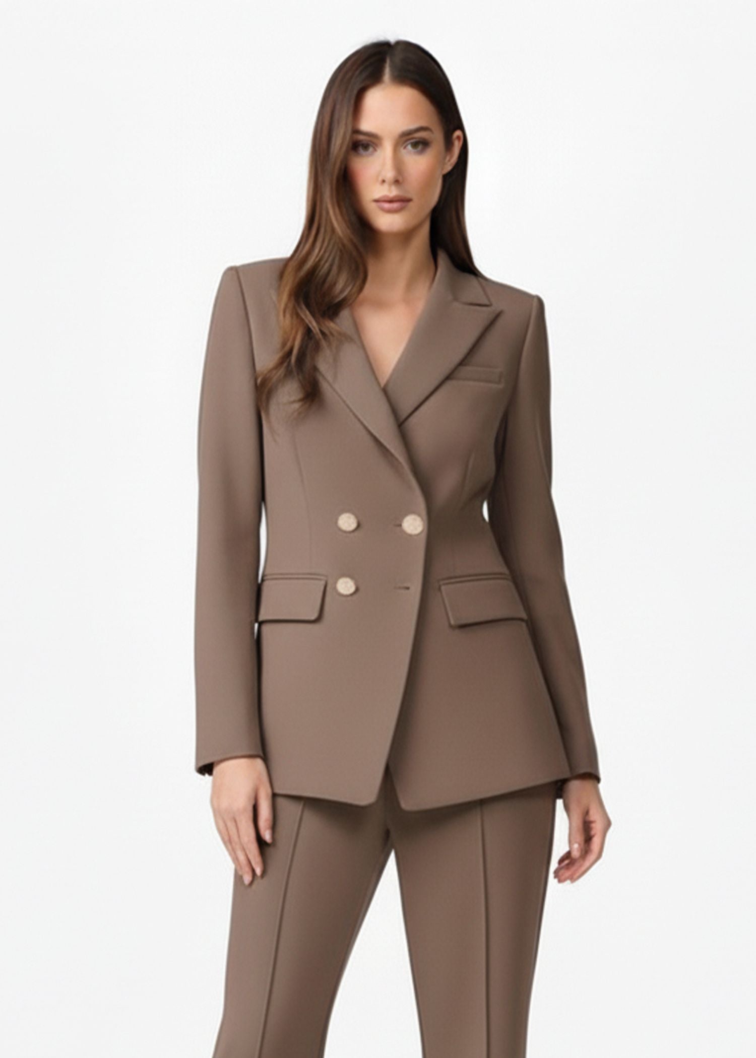 Dark Beige Suit