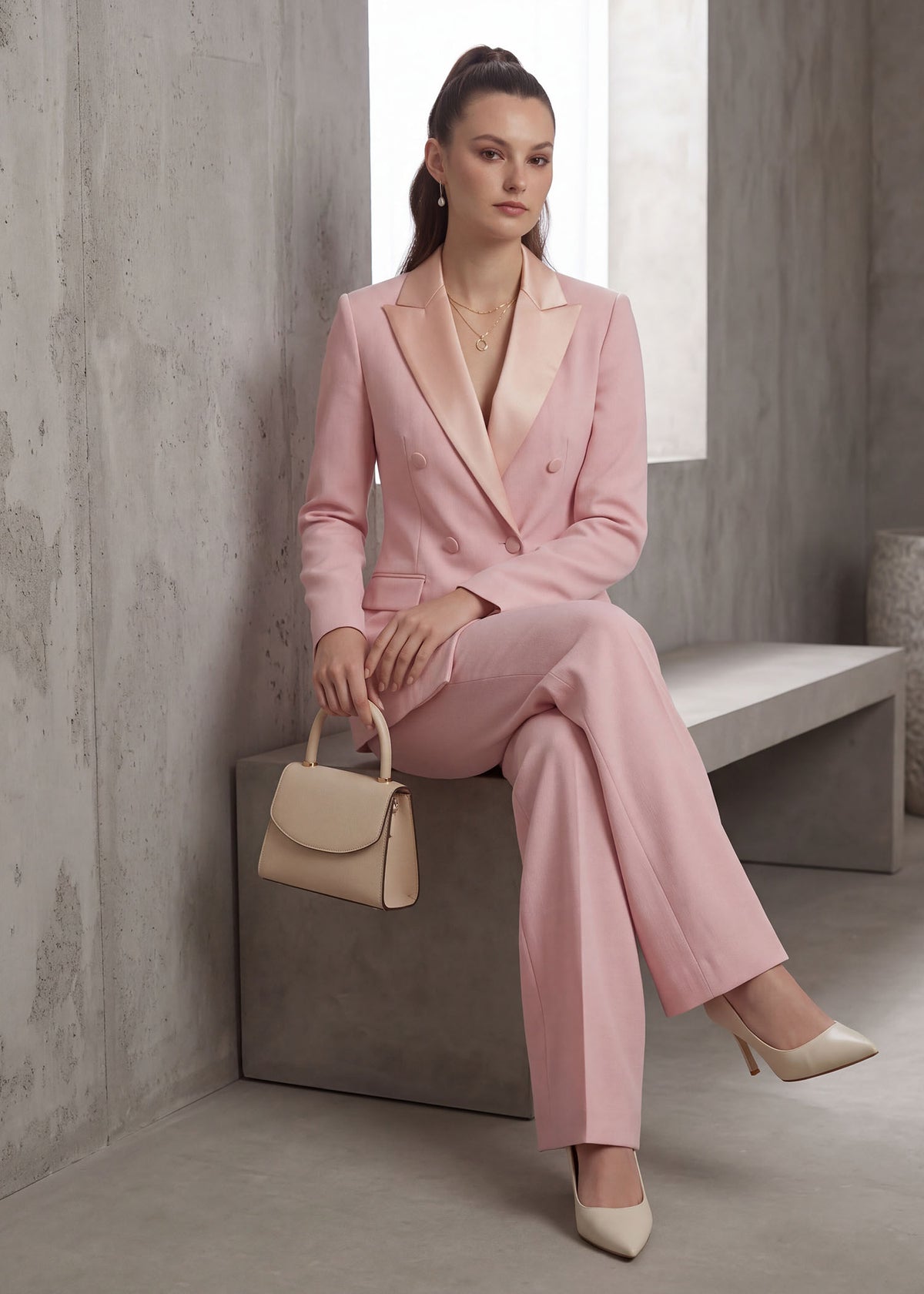 Acropolis Satin Lapel Tuxedo