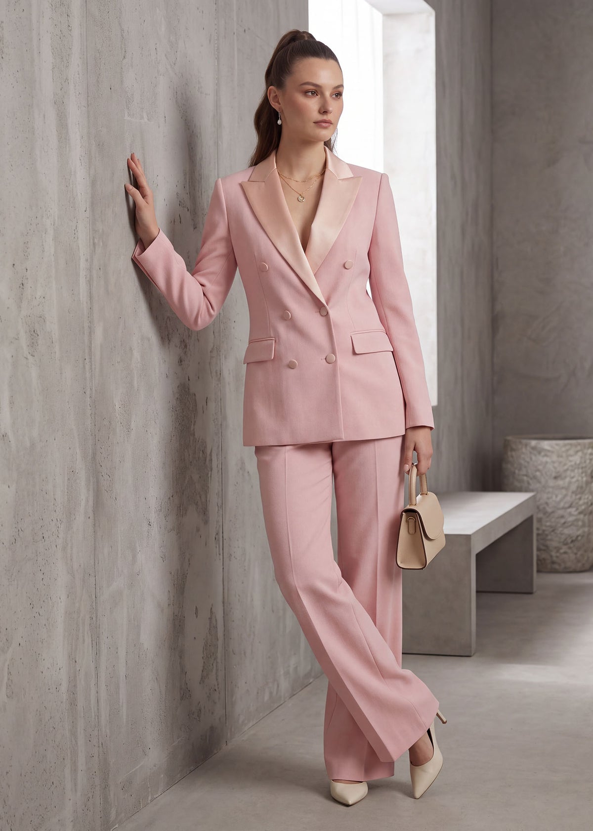 Acropolis Satin Lapel Tuxedo