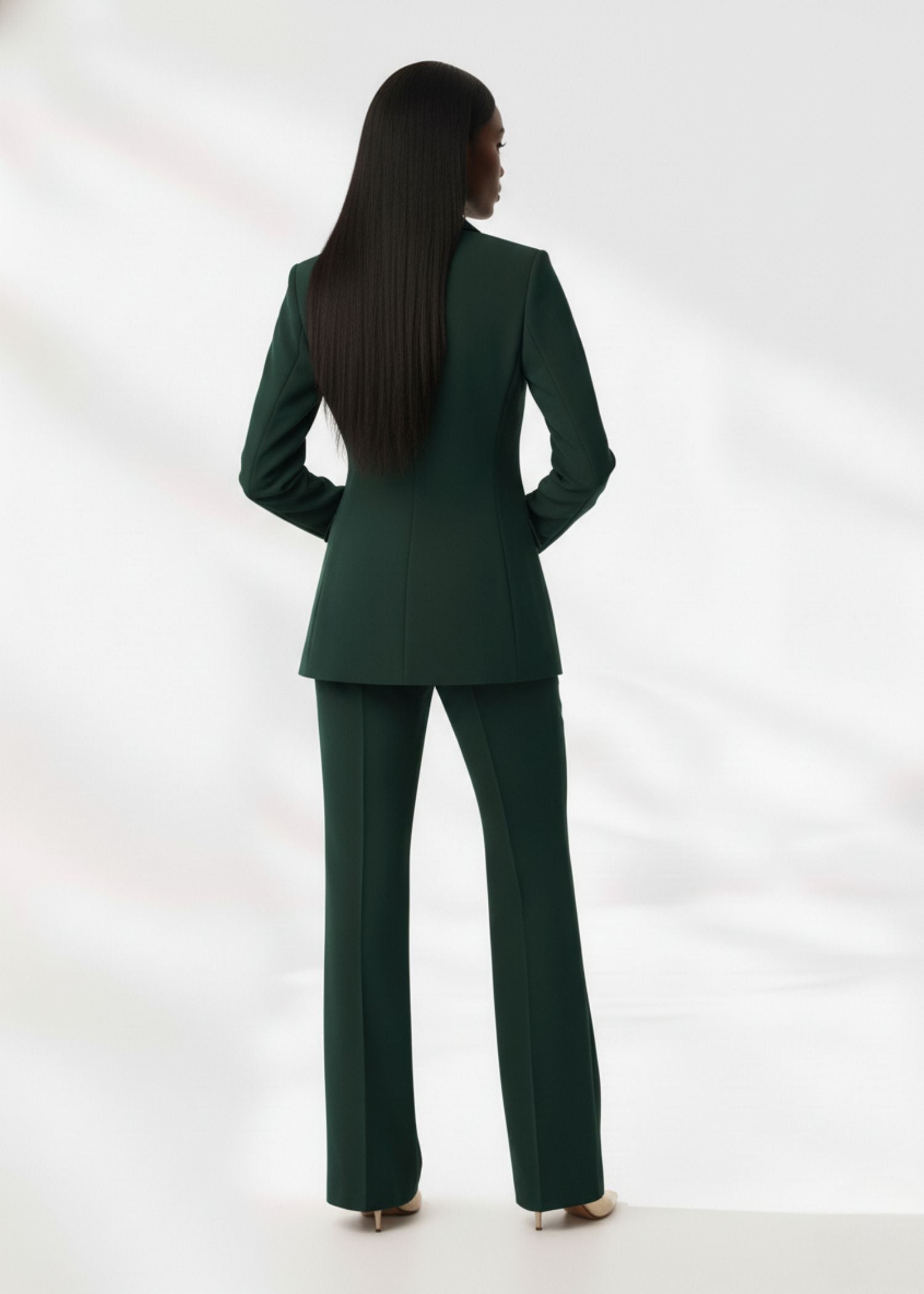 Aerin Double Breasted Shawl Lapel Tuxedo