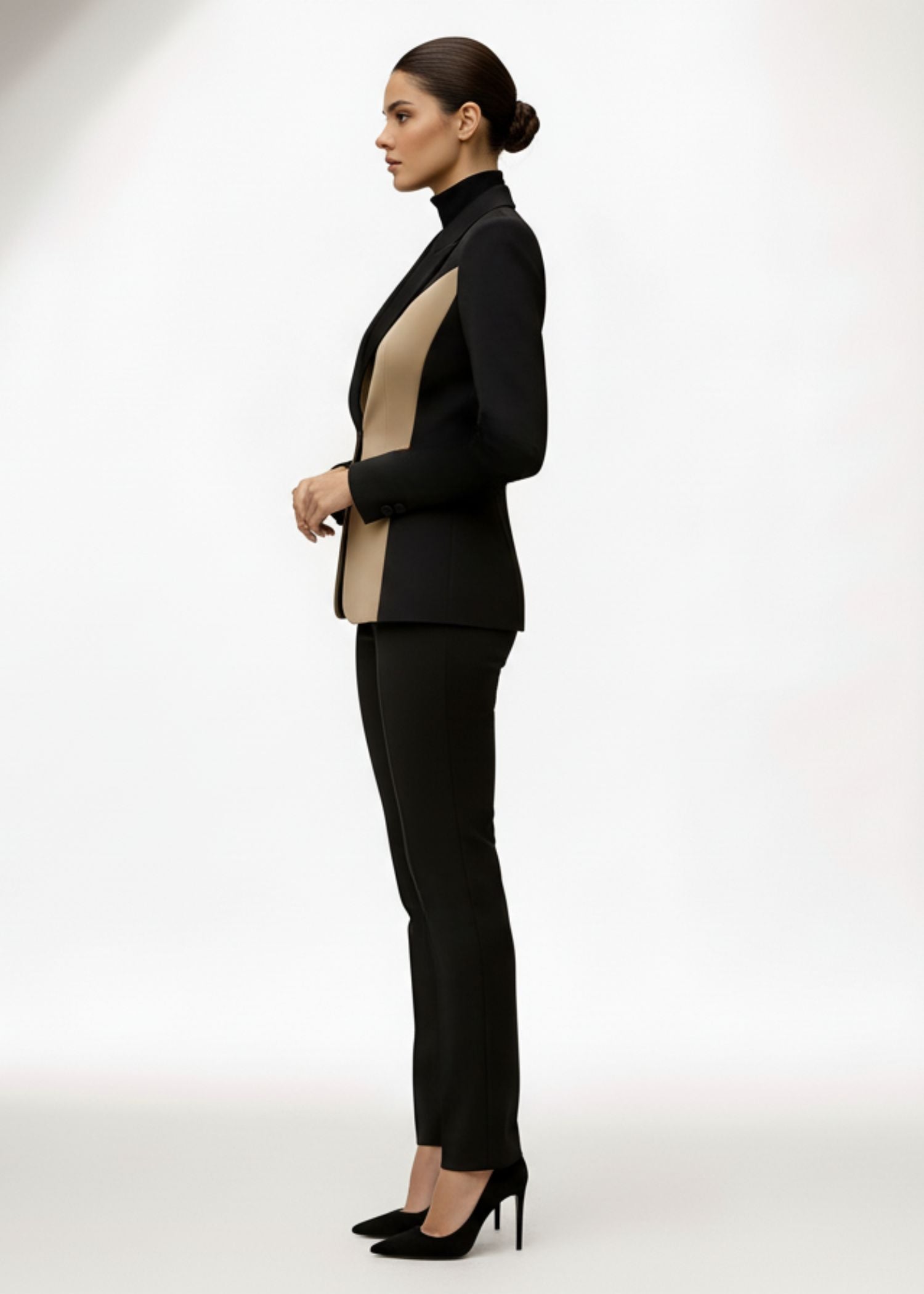 Andes Single Button Two Tone Tuxedo