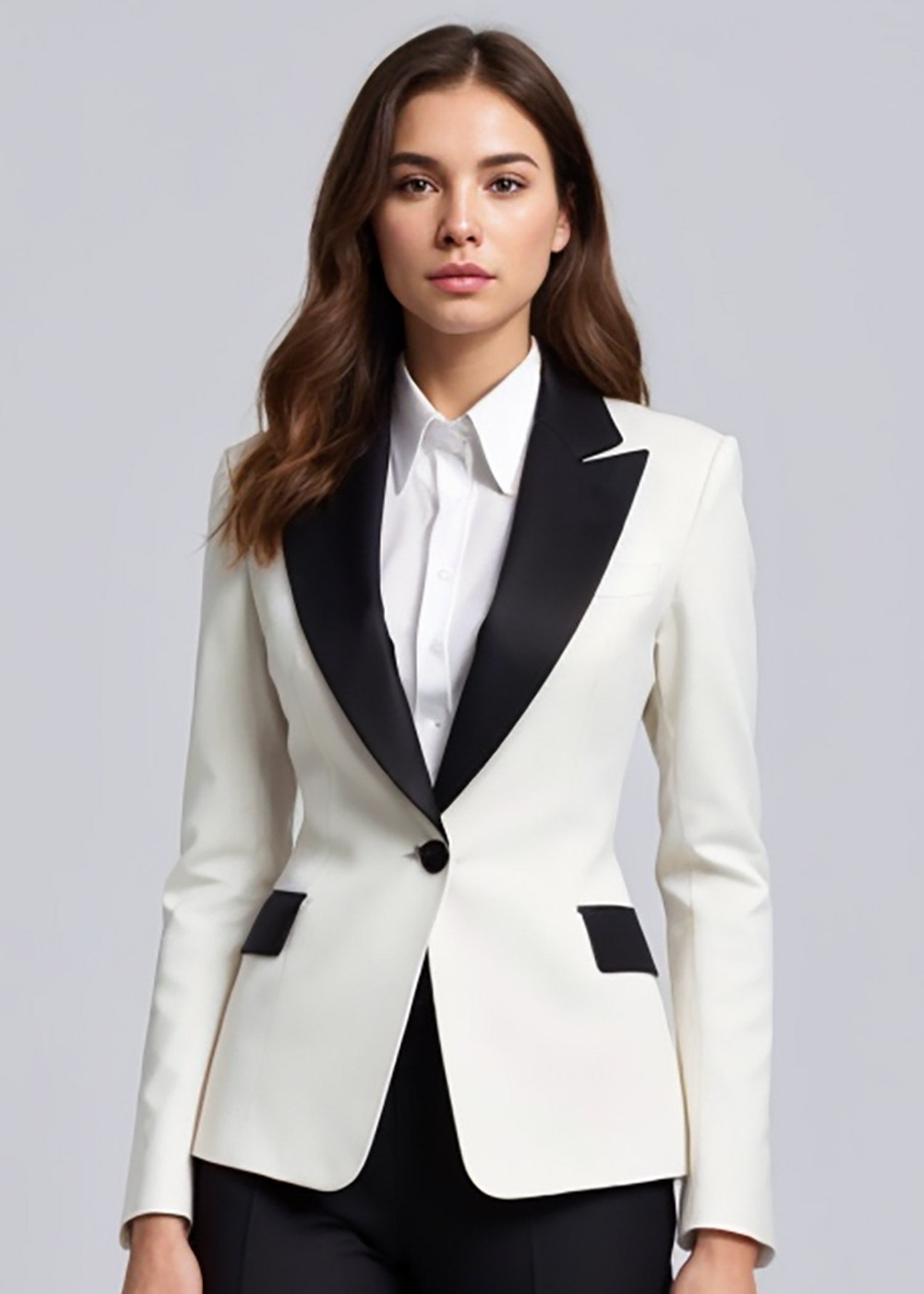 Arcade Contrast Single Breasted Tuxedo