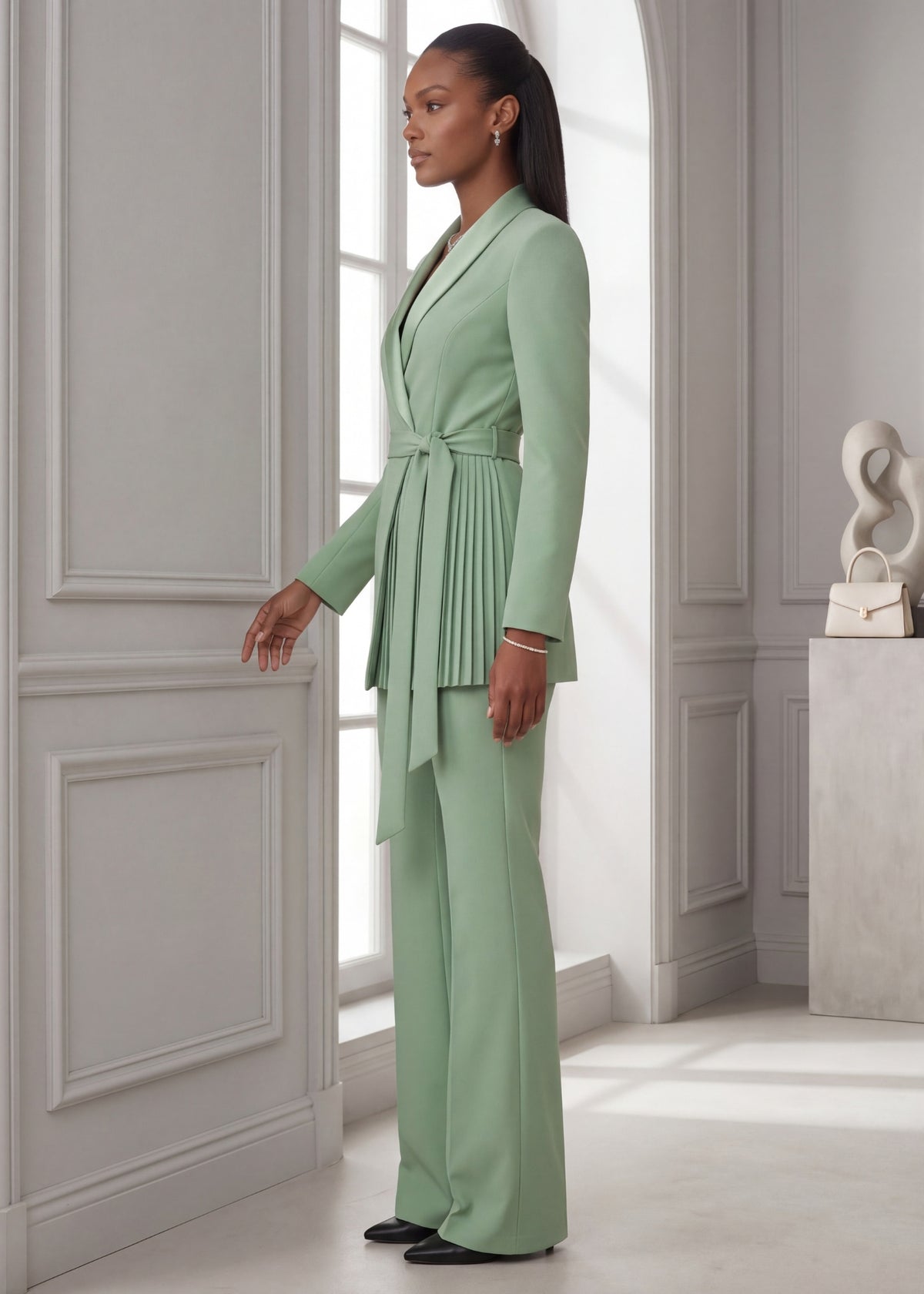 Arden Shawl Collar Wrap Tuxedo
