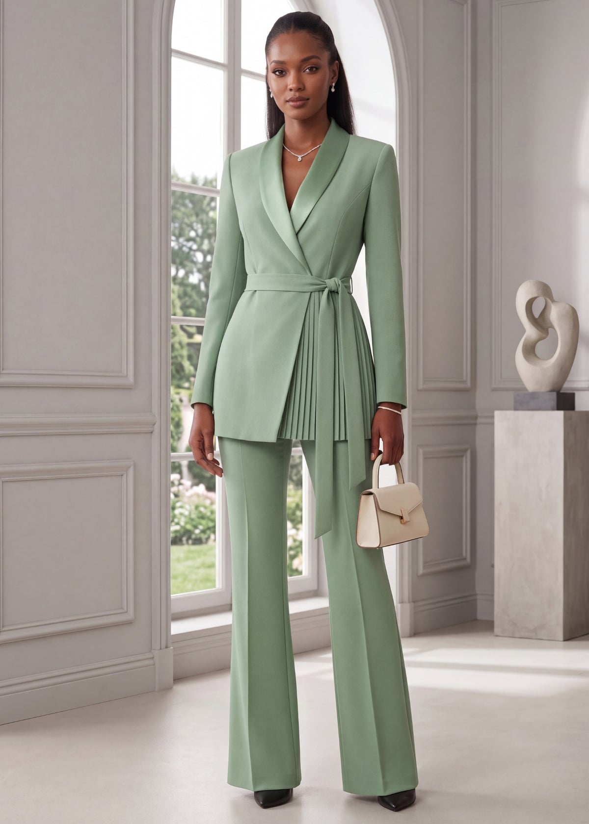 Arden Shawl Collar Wrap Tuxedo