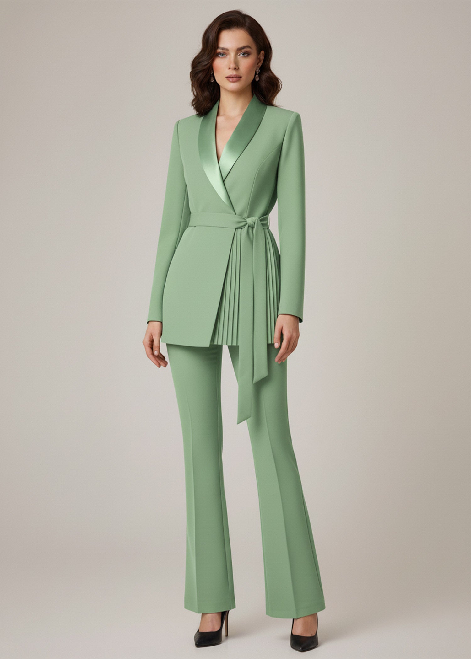 Arden Shawl Collar Wrap Tuxedo