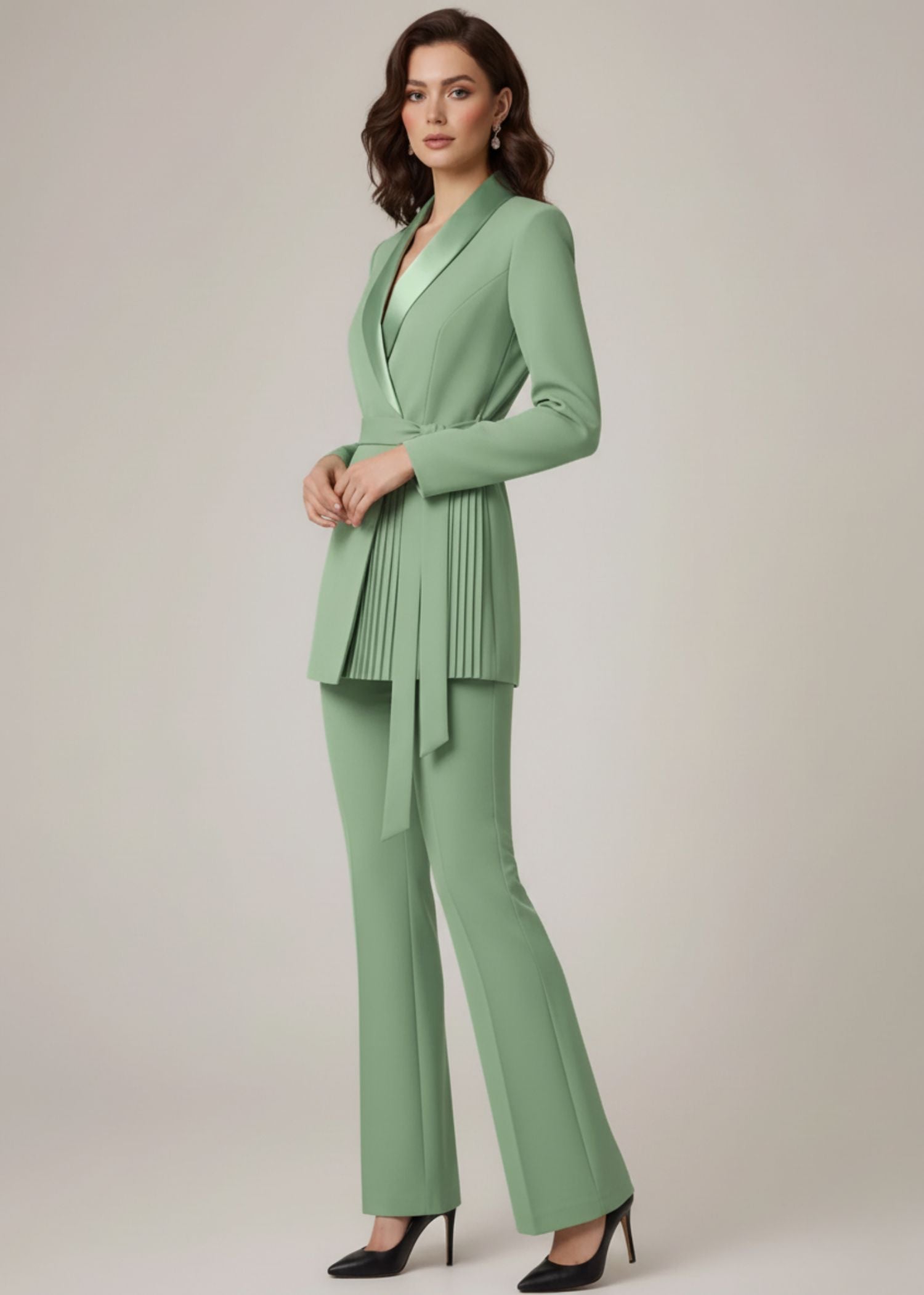 Arden Shawl Collar Wrap Tuxedo
