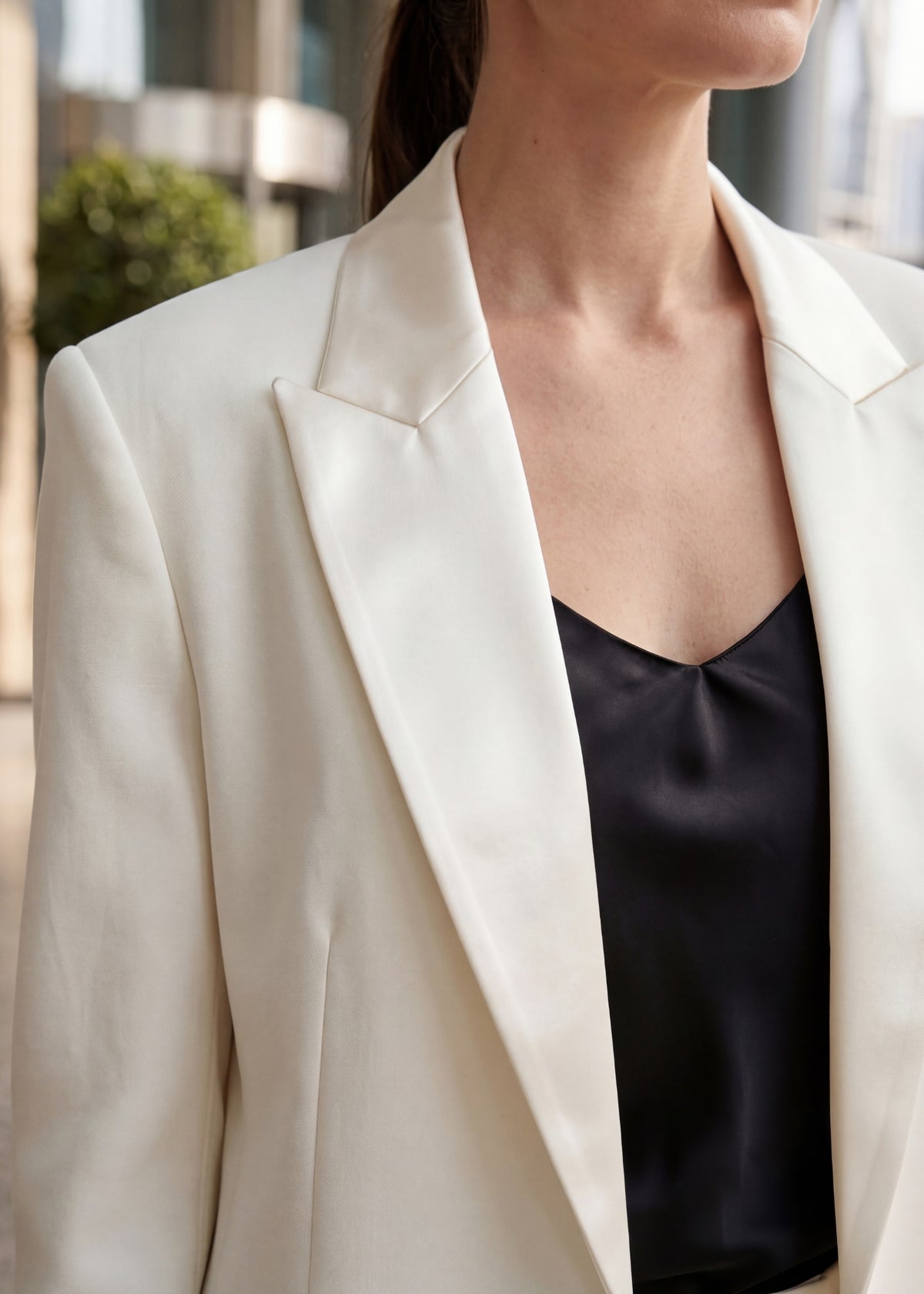 Aurel Wide Peak Satin Lapel Tuxedo