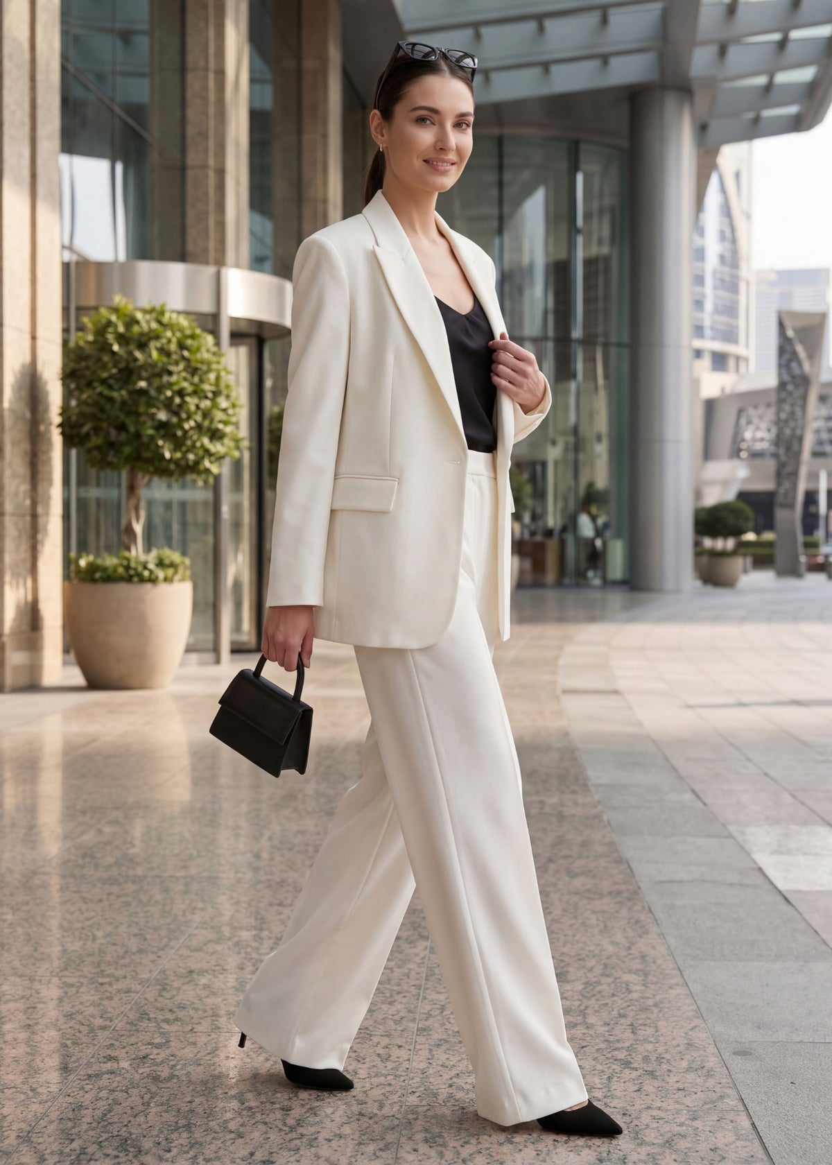 Aurel Wide Peak Satin Lapel Tuxedo