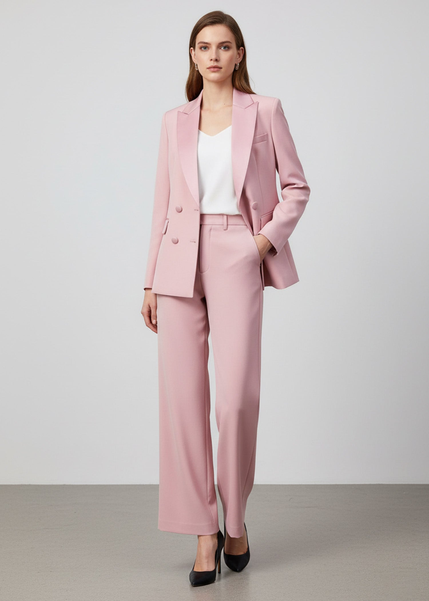 Blush Pink Suit