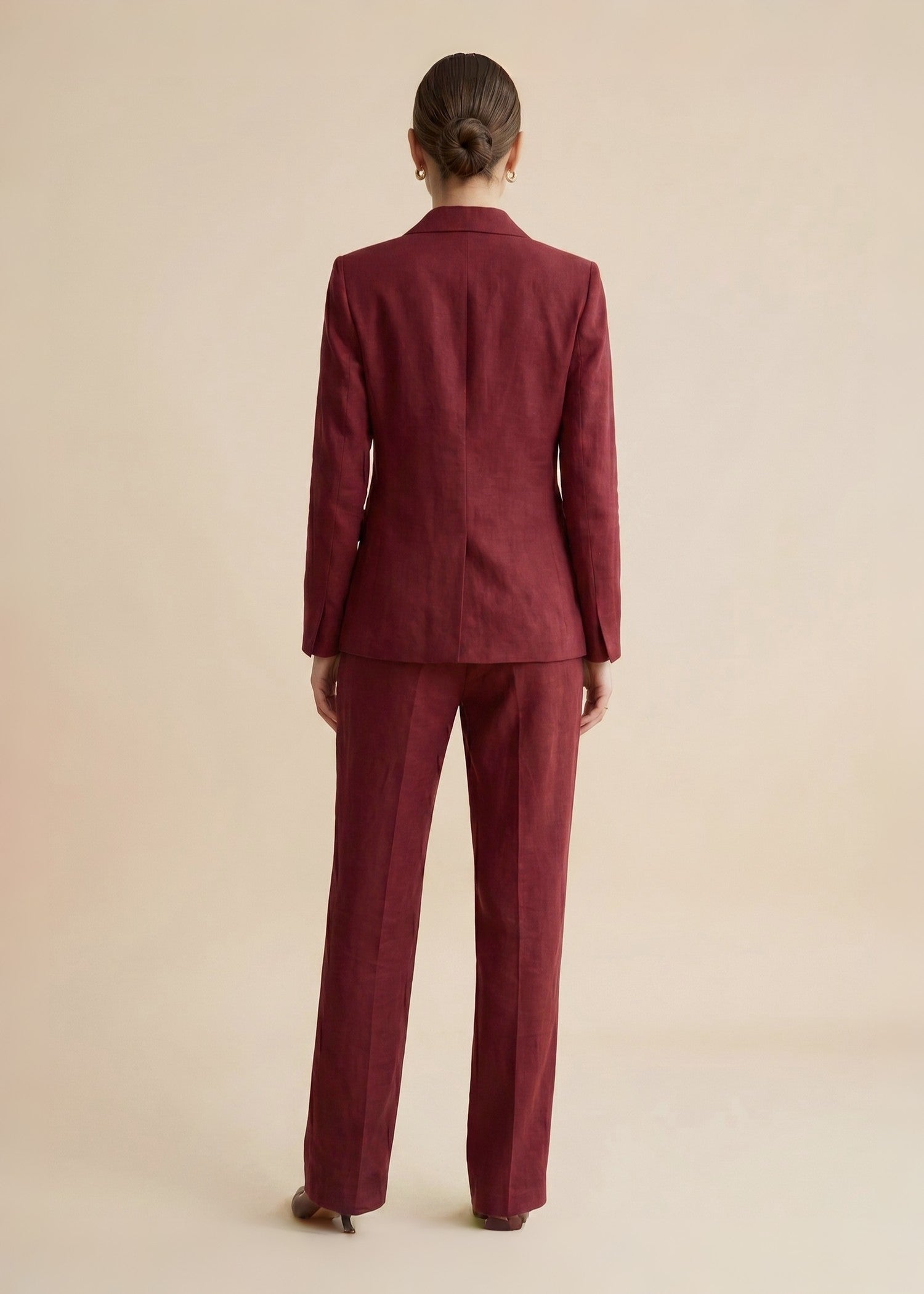 Colosseum single breasted Linen Suit