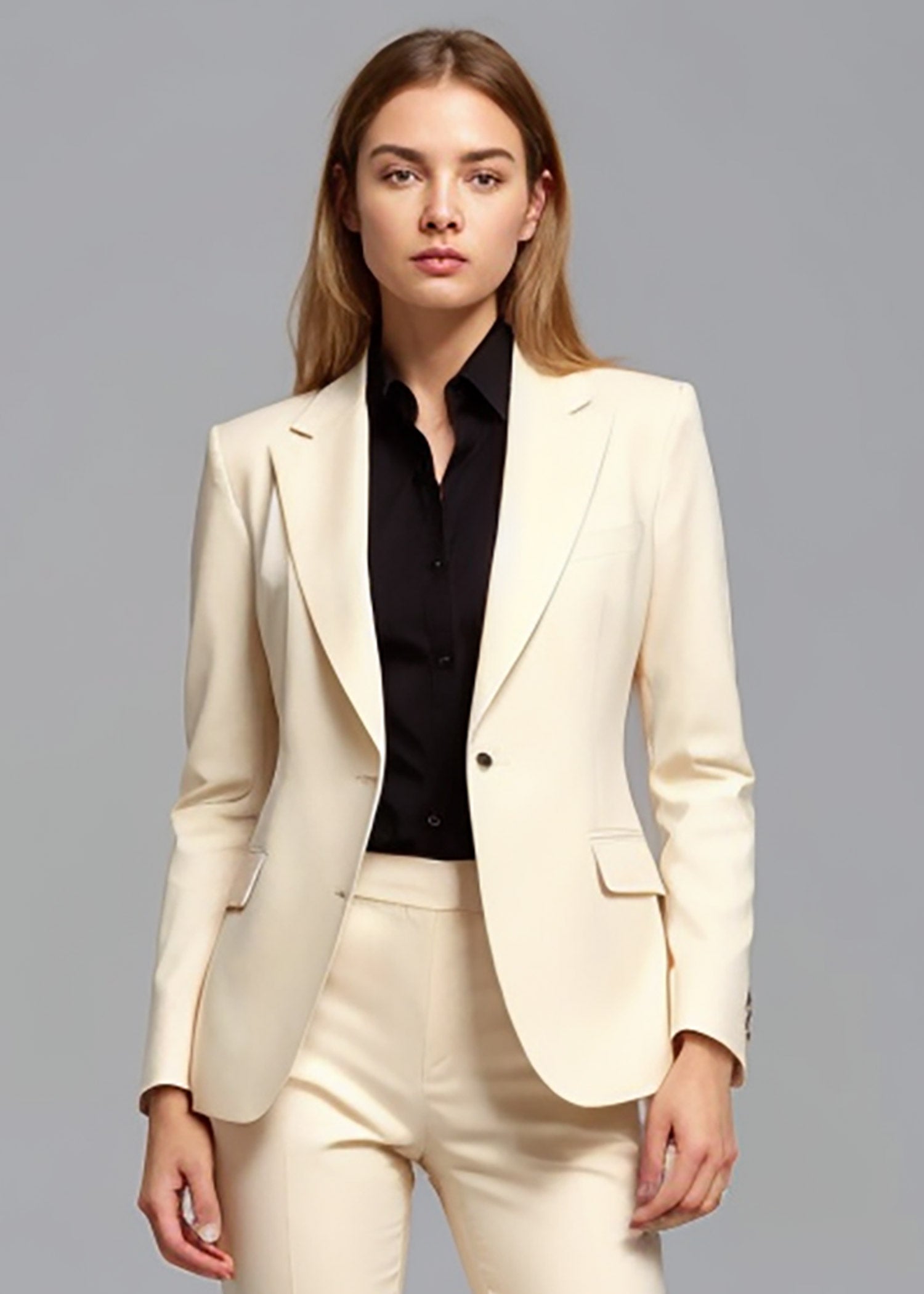 Beige Suit