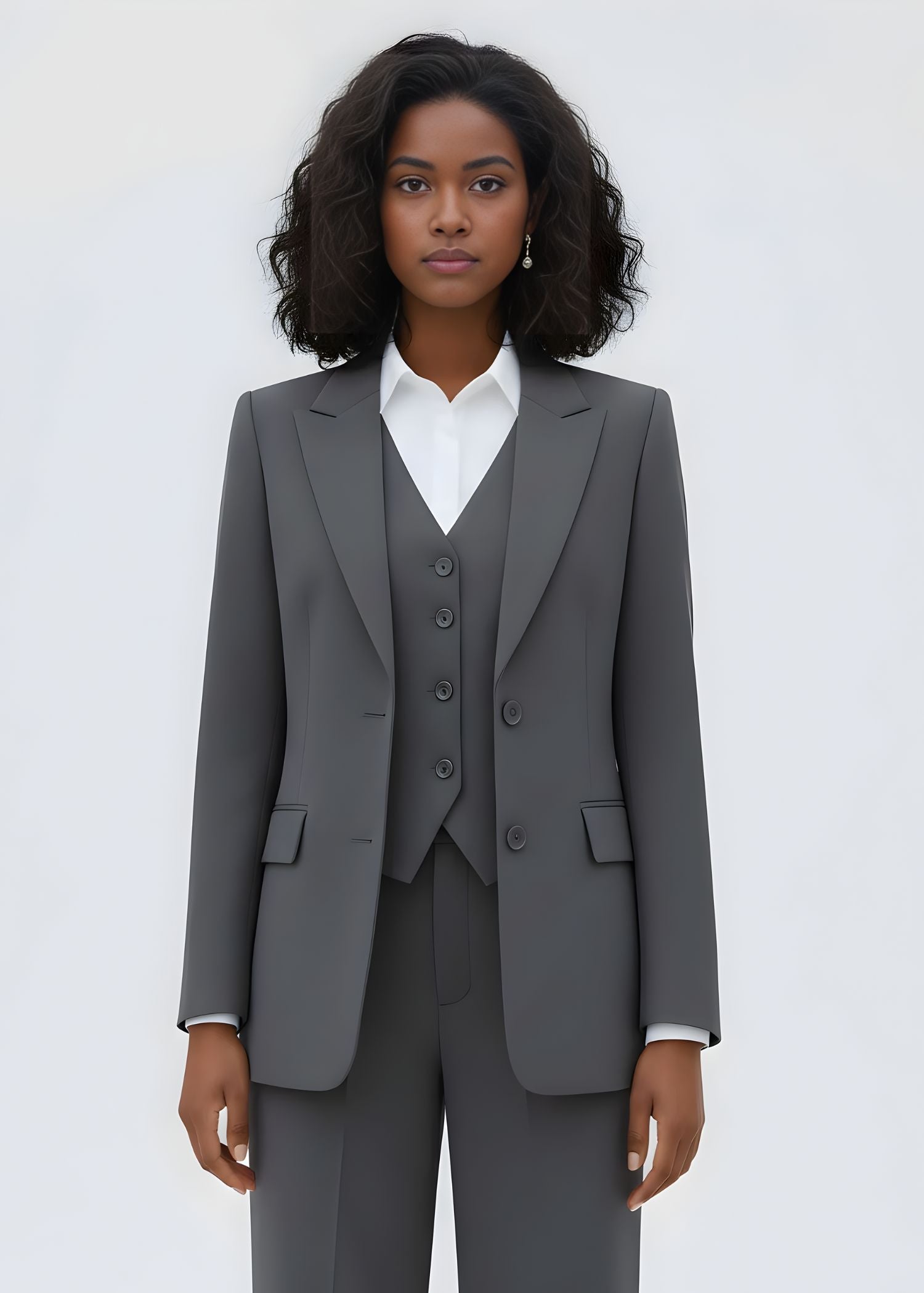 Caelis Single Breasted Three Piece Suit
