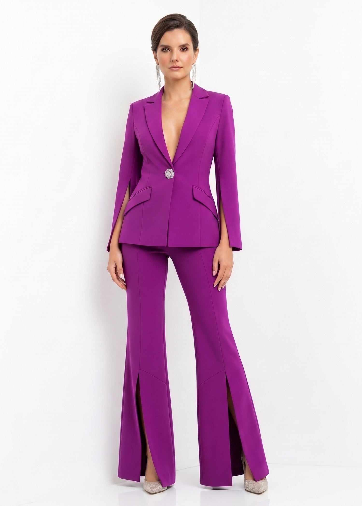 Cape Style Blazer Formal Corporate Wear Suit