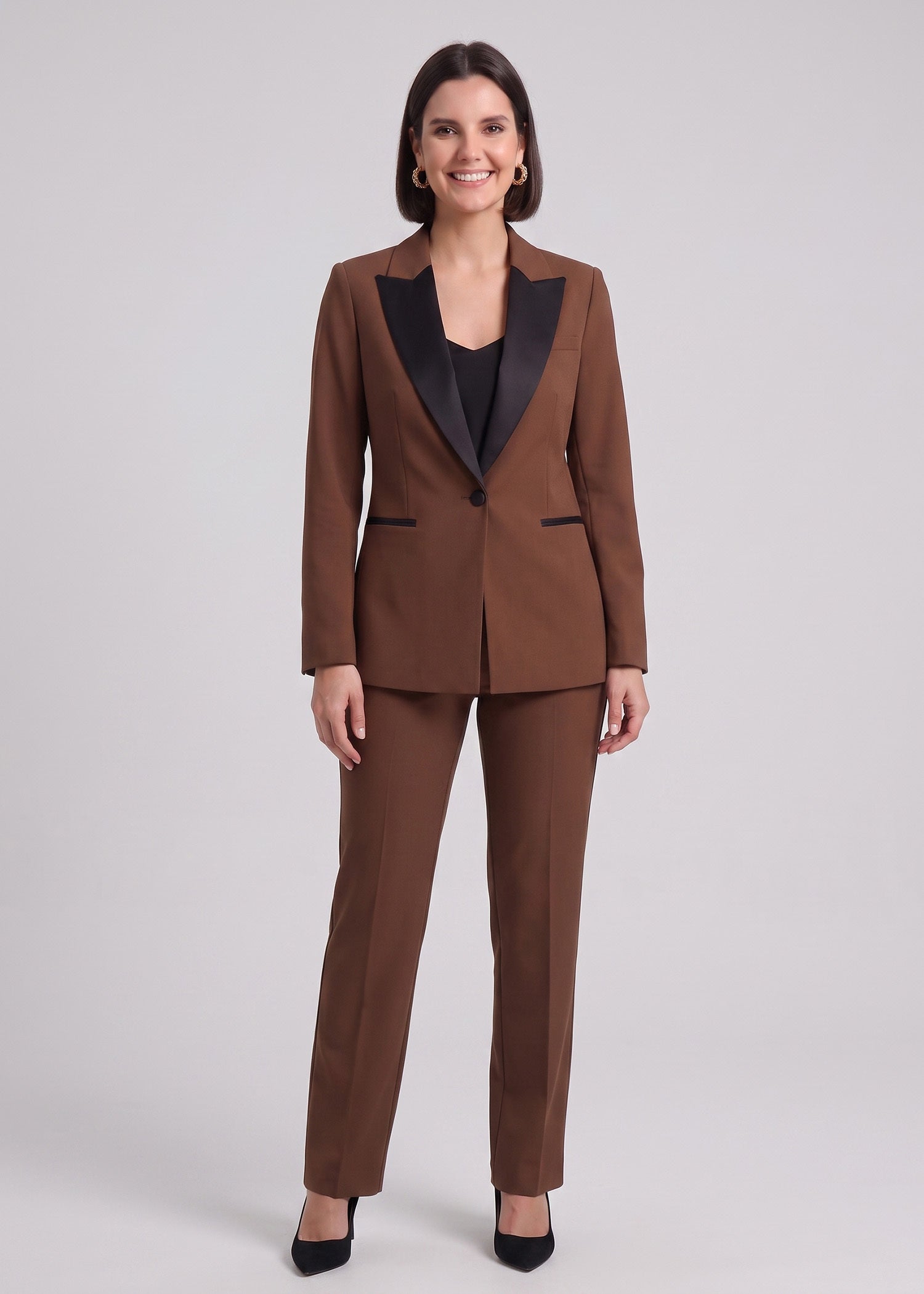 eline Formal Wide Peak Lapel Tuxedo
