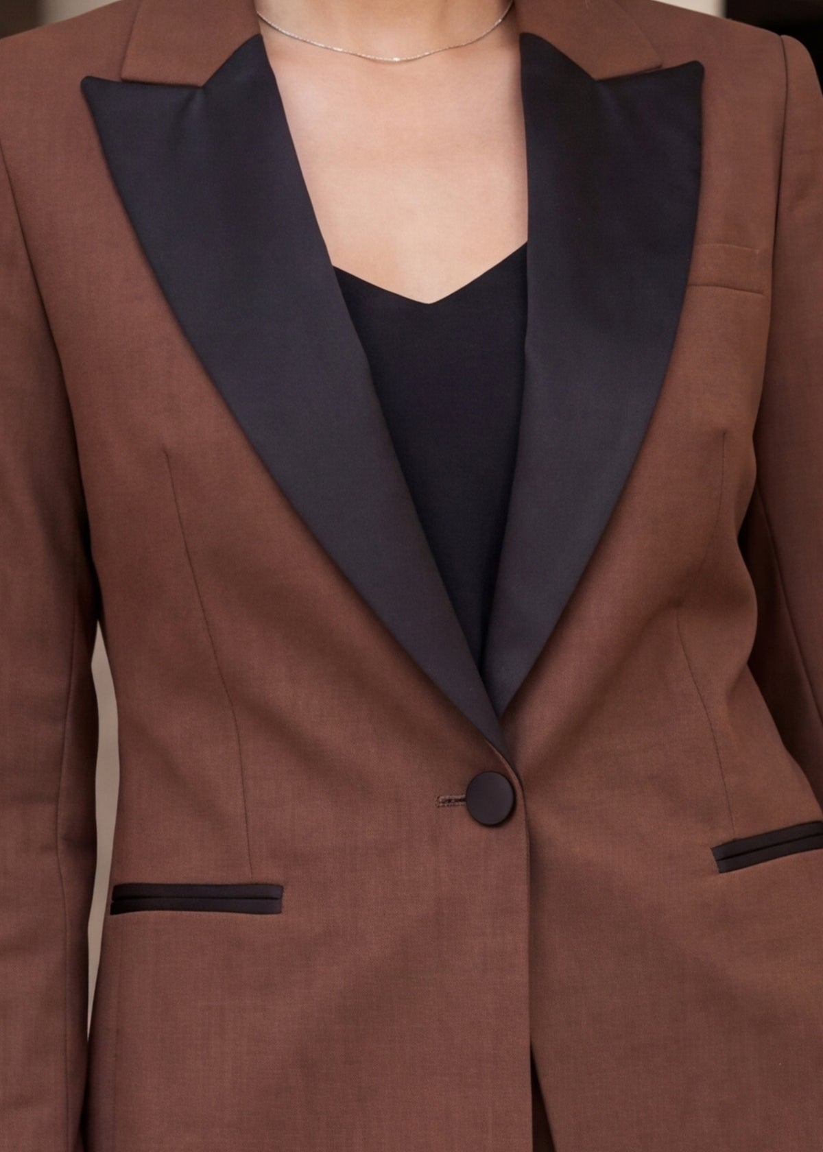 Celine Formal Wide Peak Lapel Tuxedo