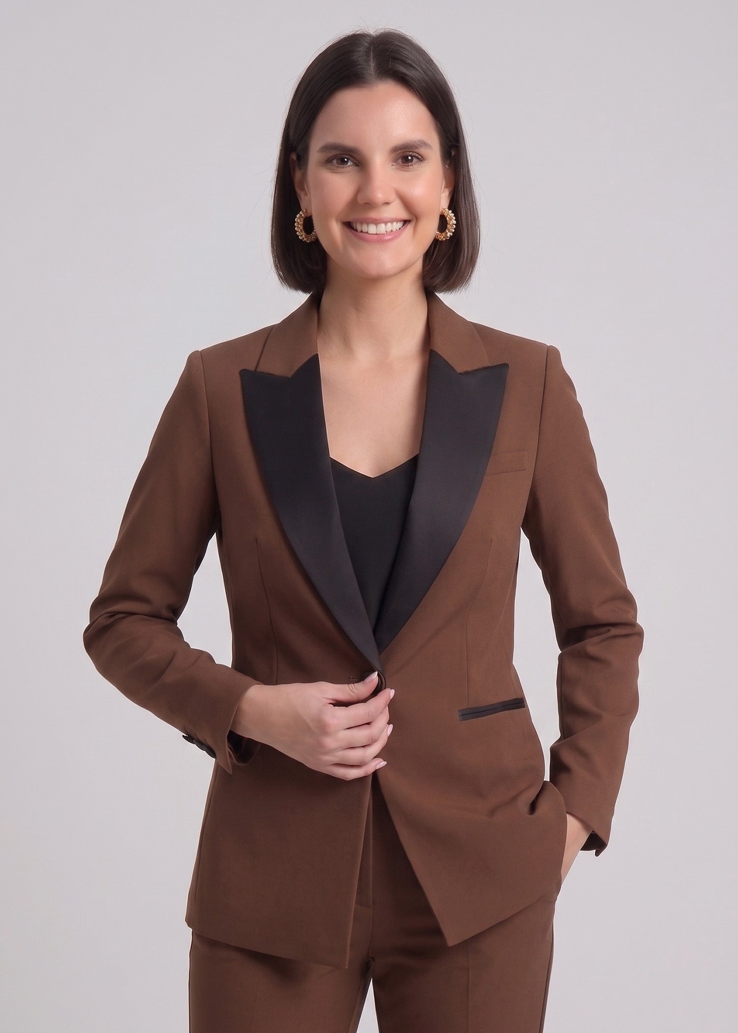 eline Formal Wide Peak Lapel Tuxedo