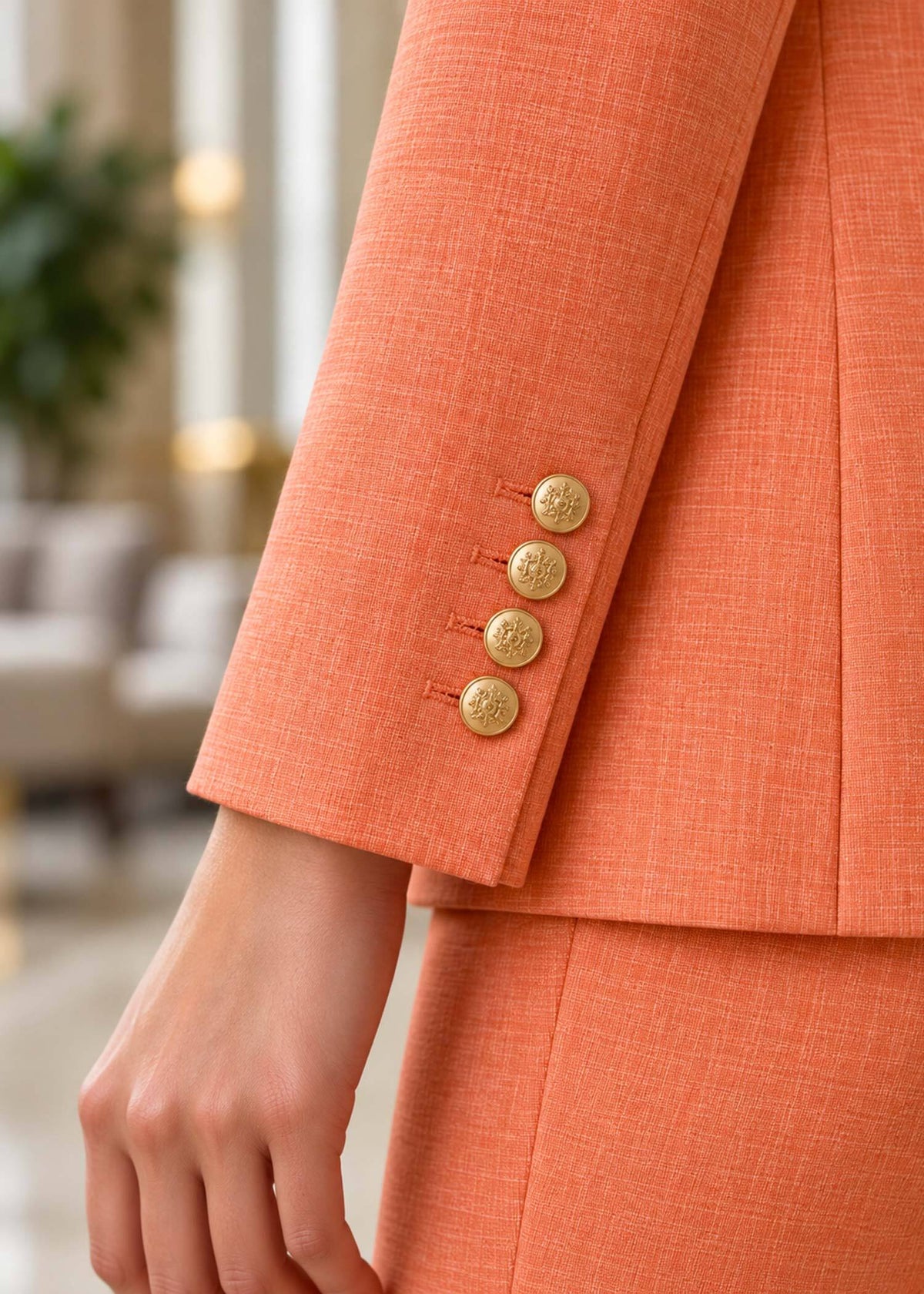 Corporate Office Suit in Coral