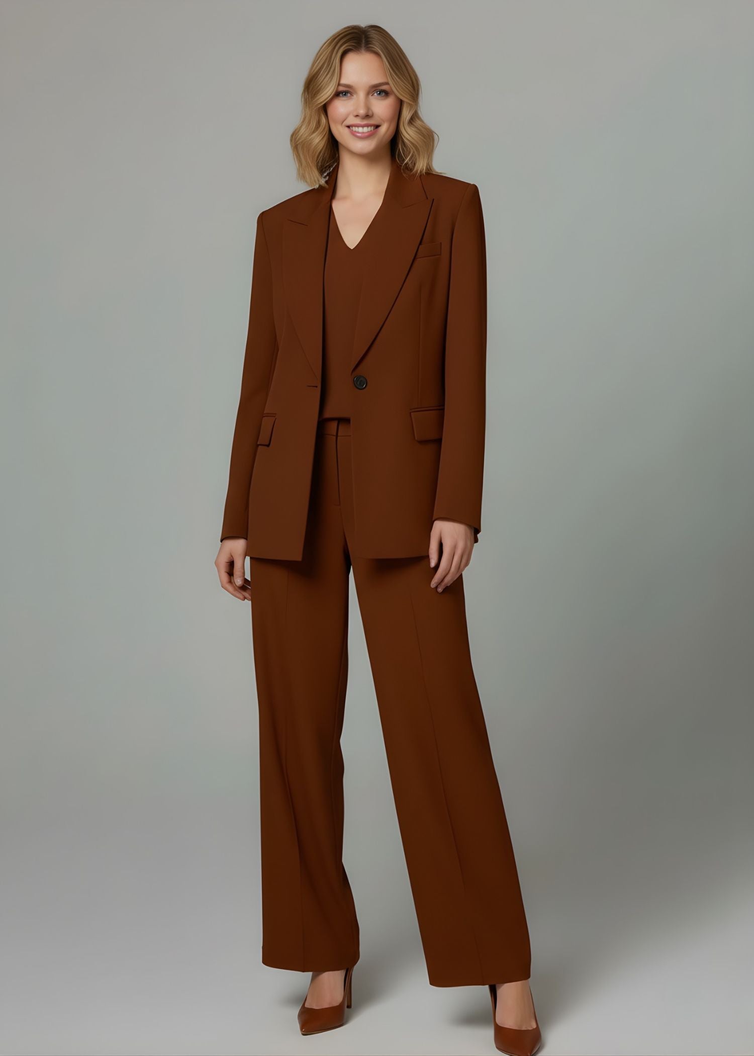 Corvin Single Breasted Peak Lapel Suit