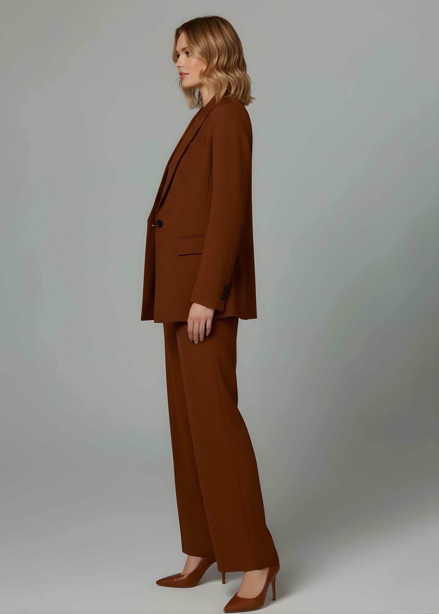 Corvin Single Breasted Peak Lapel Suit