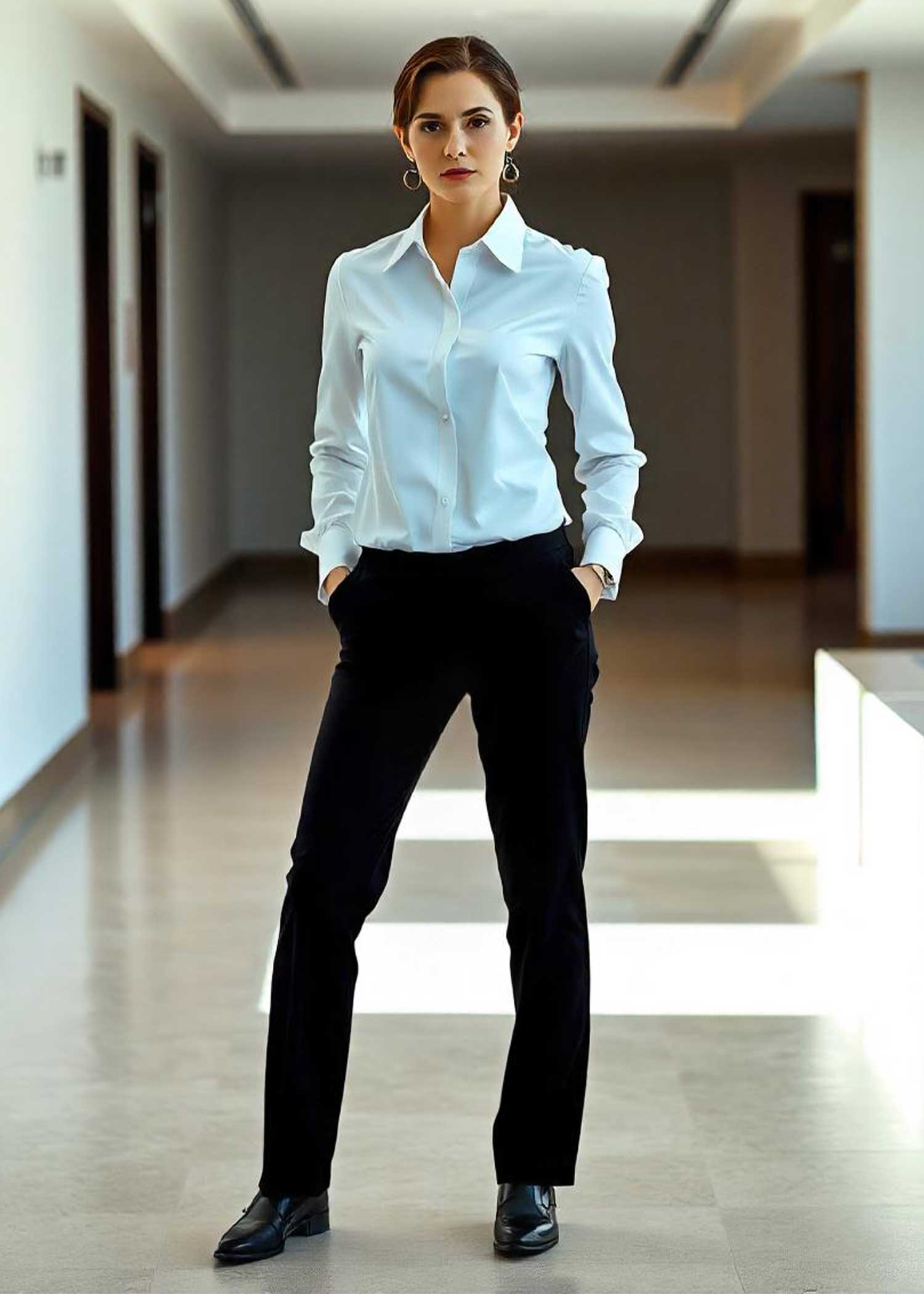 Formal White Shirt for Women