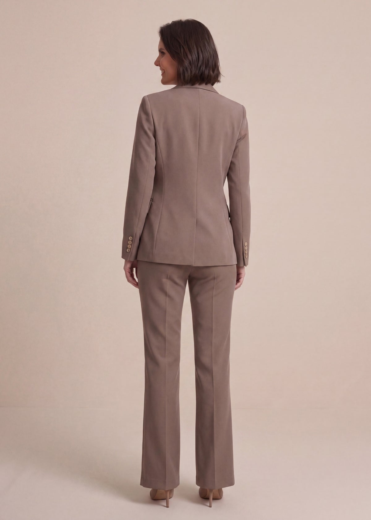 Double Breasted Formal Daily Office Suit 