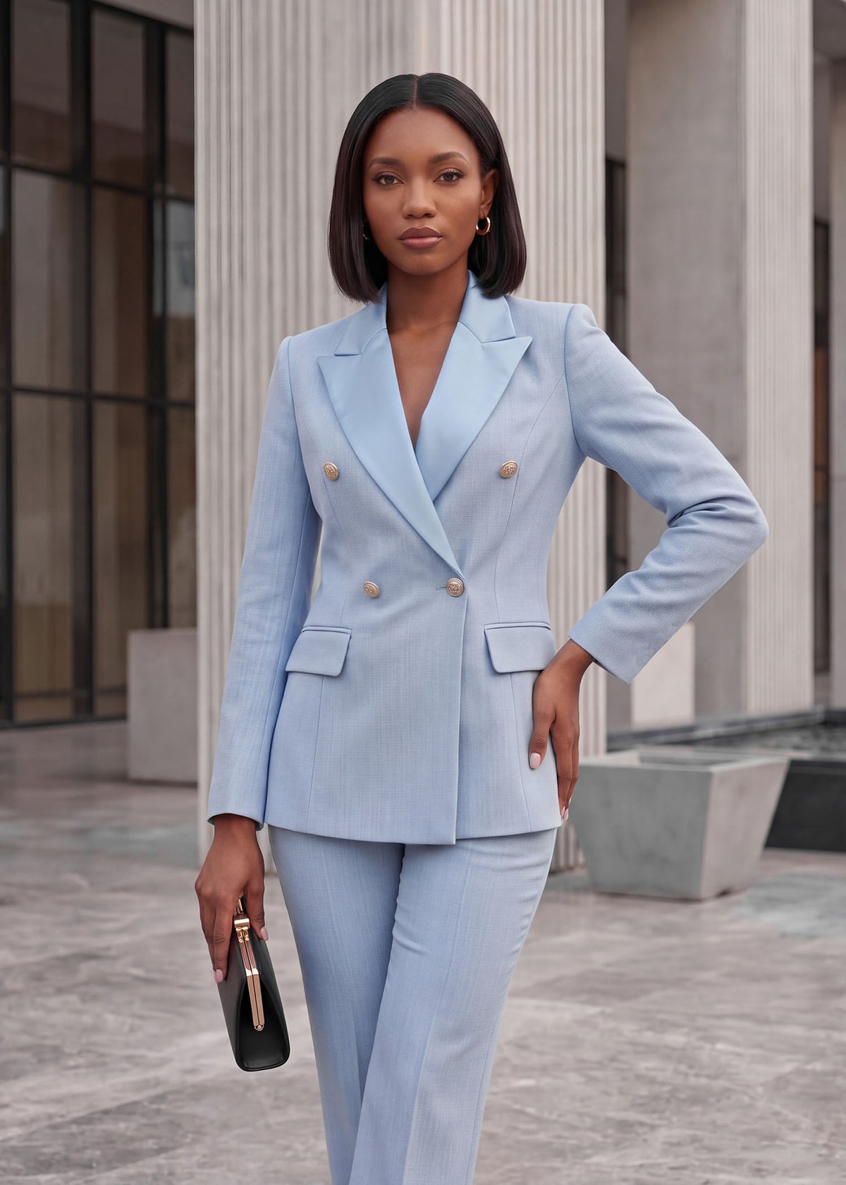Double Breasted Tuxedo for women