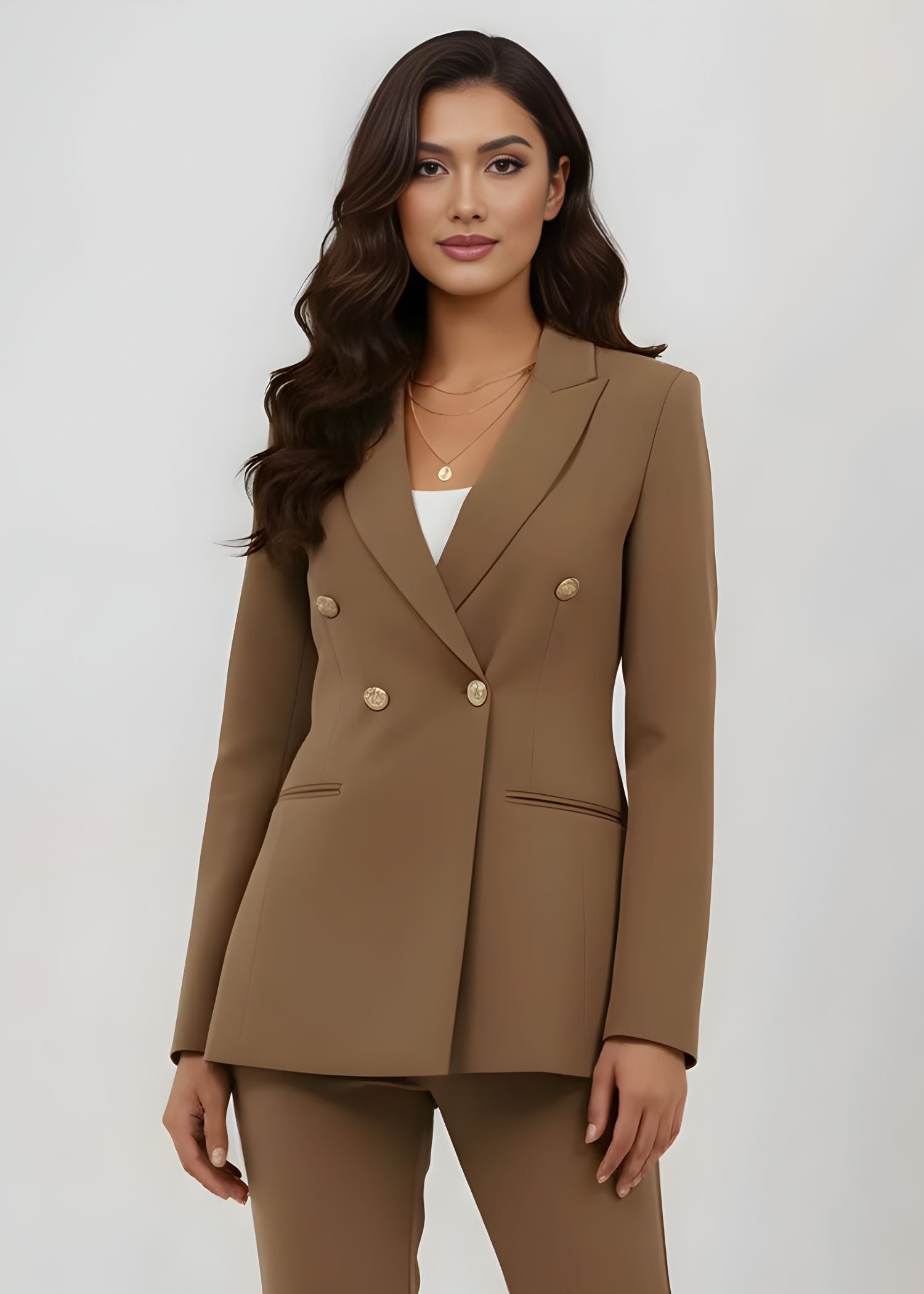 Double Breasted formal Two Piece Suit 