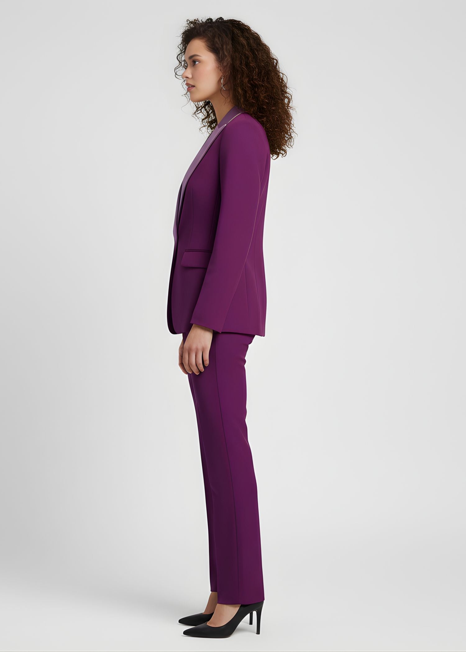 Elara Single Button Tuxedo