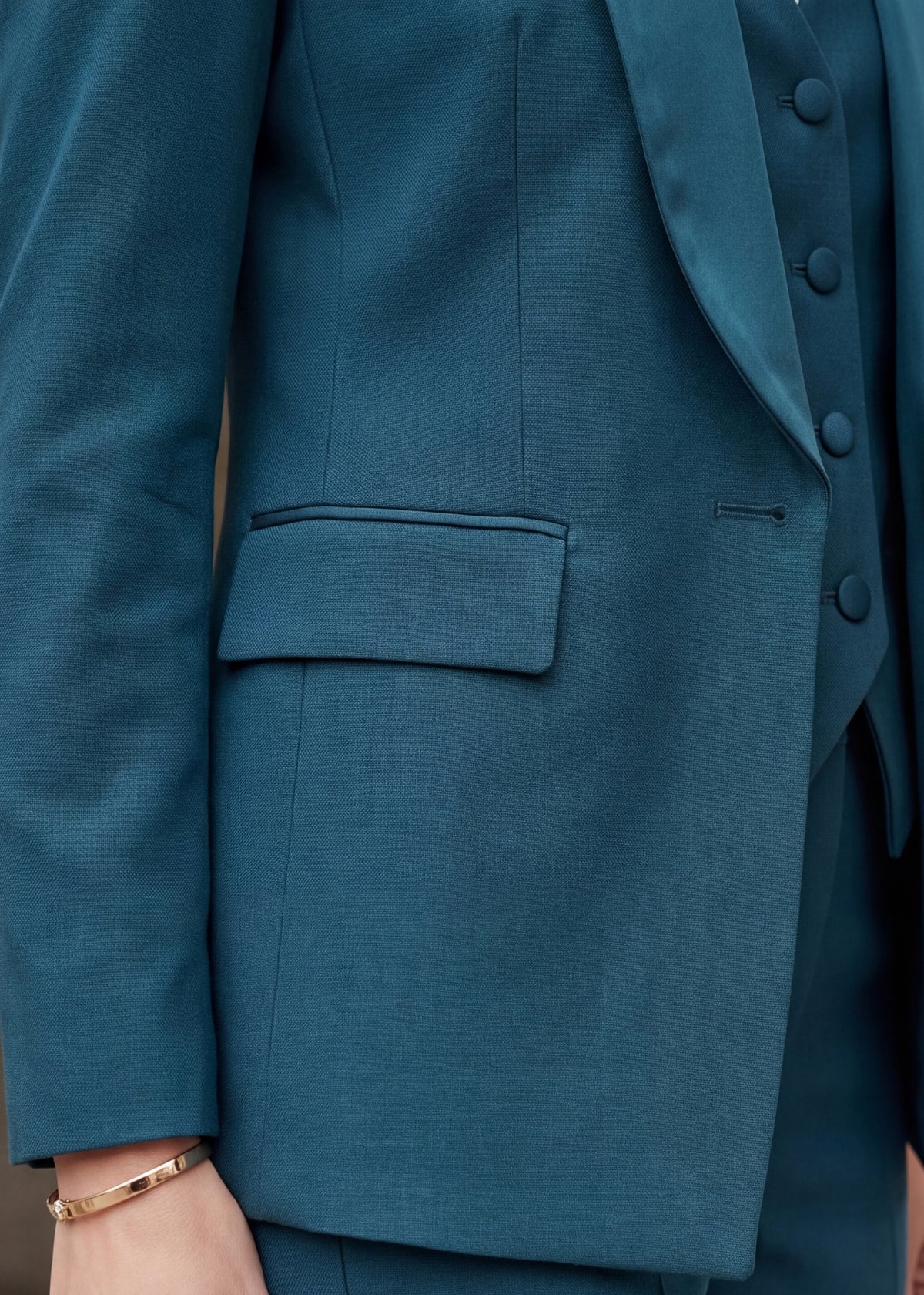 Elion Single Breasted Three Piece Tuxedo