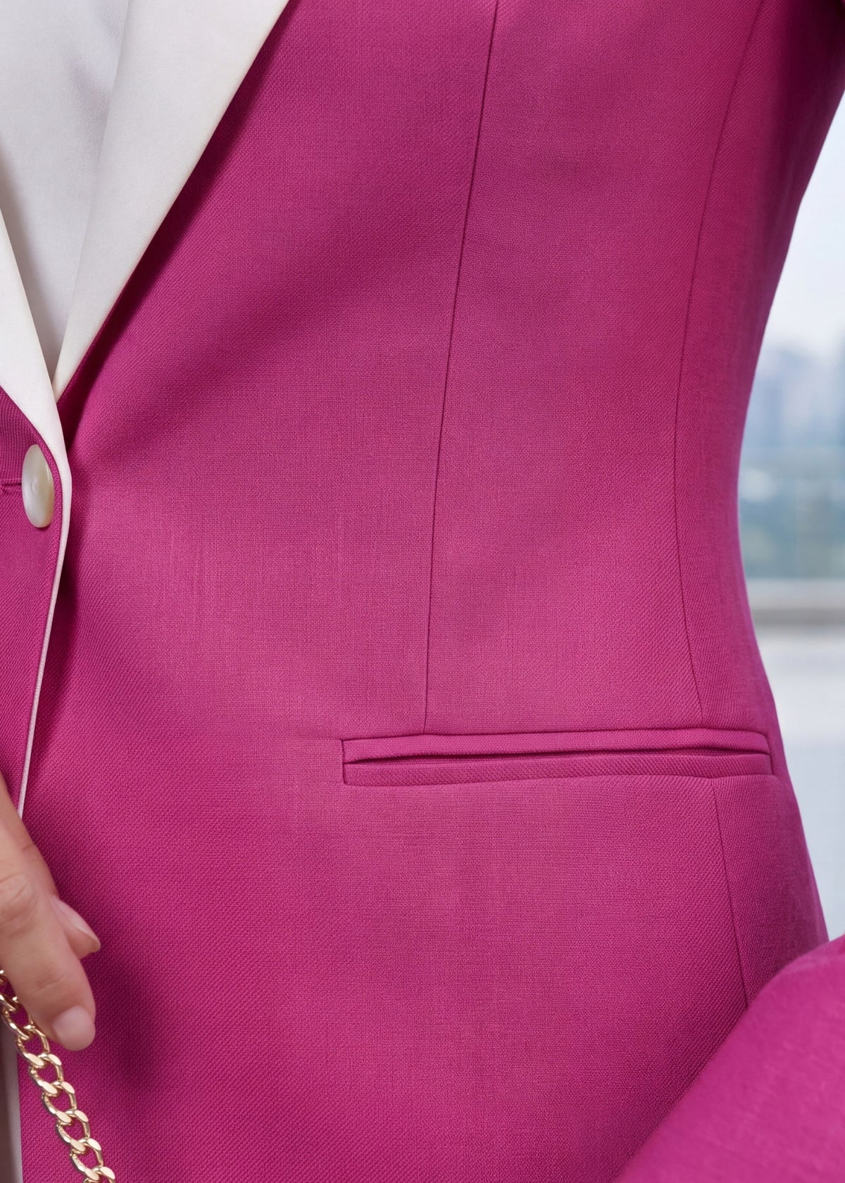 Florence Contrast Peak Lapel Tuxedo